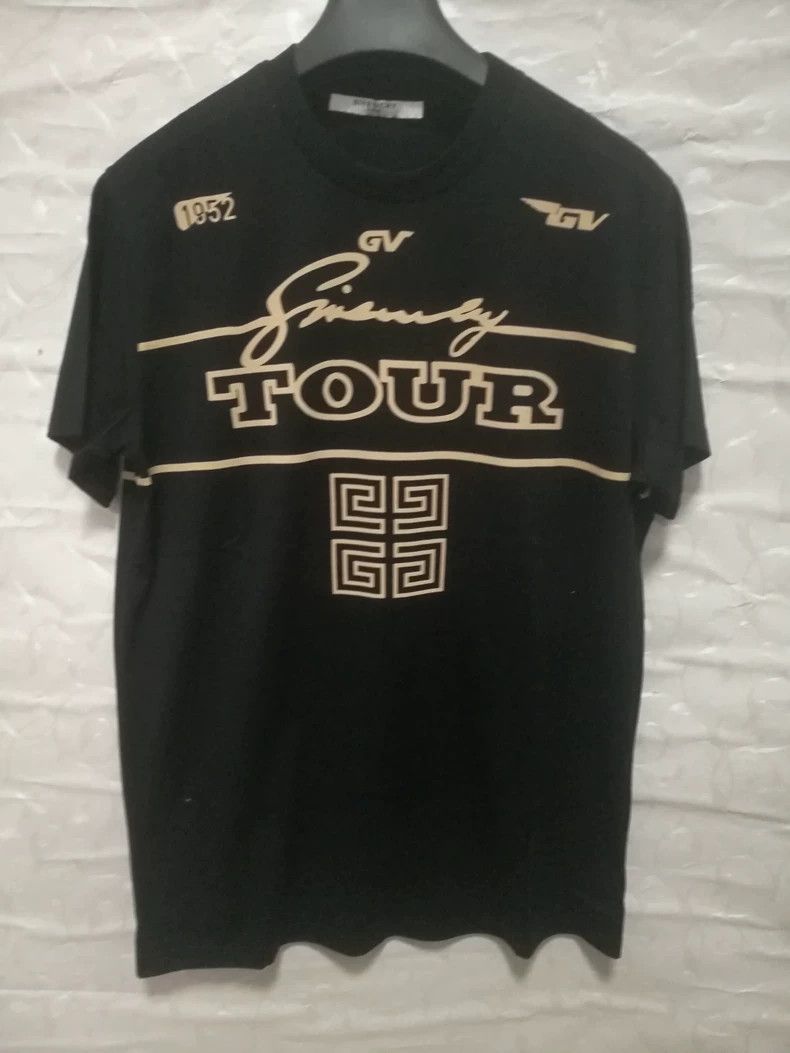 Givenchy Givenchy Black New Slim Fit Short Sleeve Round Neck for Su Size US XXS / EU 40 - 1 Thumbnail
