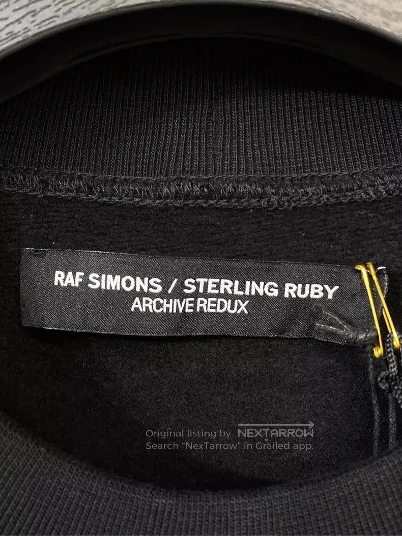 Raf Simons Raf Simons Sterling Ruby Black Sweatshirt . Size US M / EU 48-50 / 2 - 3 Thumbnail