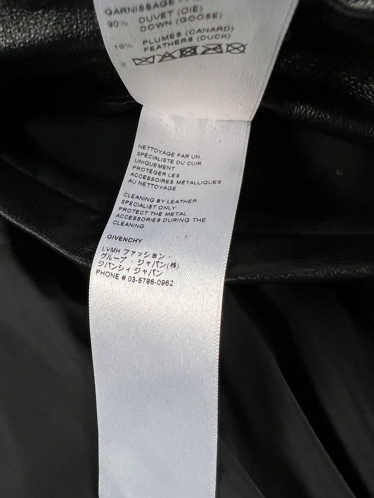 Givenchy GIVENCHY AW21 MATTHEW WILLIAMS RUNWAY LEATHER VEST SZ:52 Size US L / EU 52-54 / 3 - 8 Thumbnail