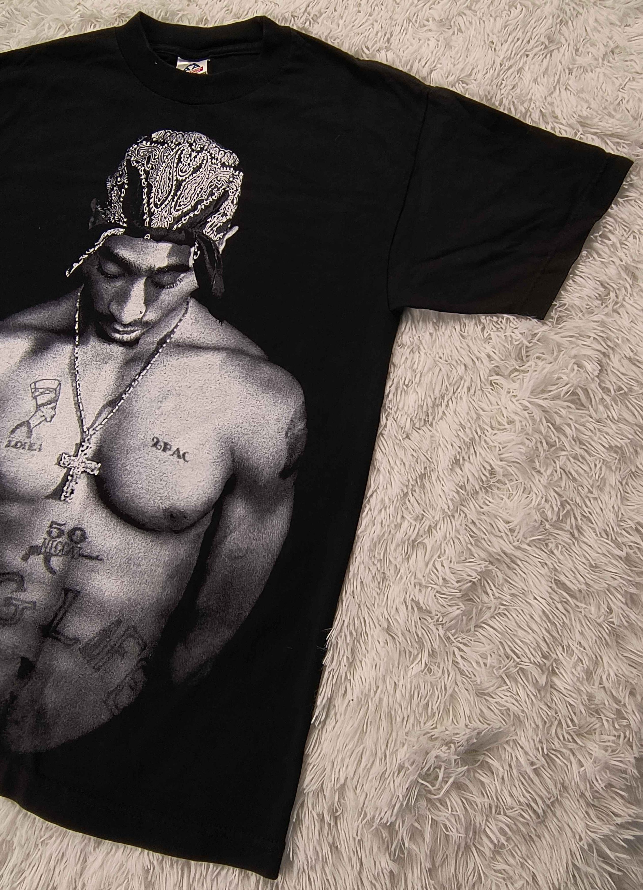 Rap Tees Vintage Y2K 2pac Shakur tee Size US M / EU 48-50 / 2 - 3 Thumbnail
