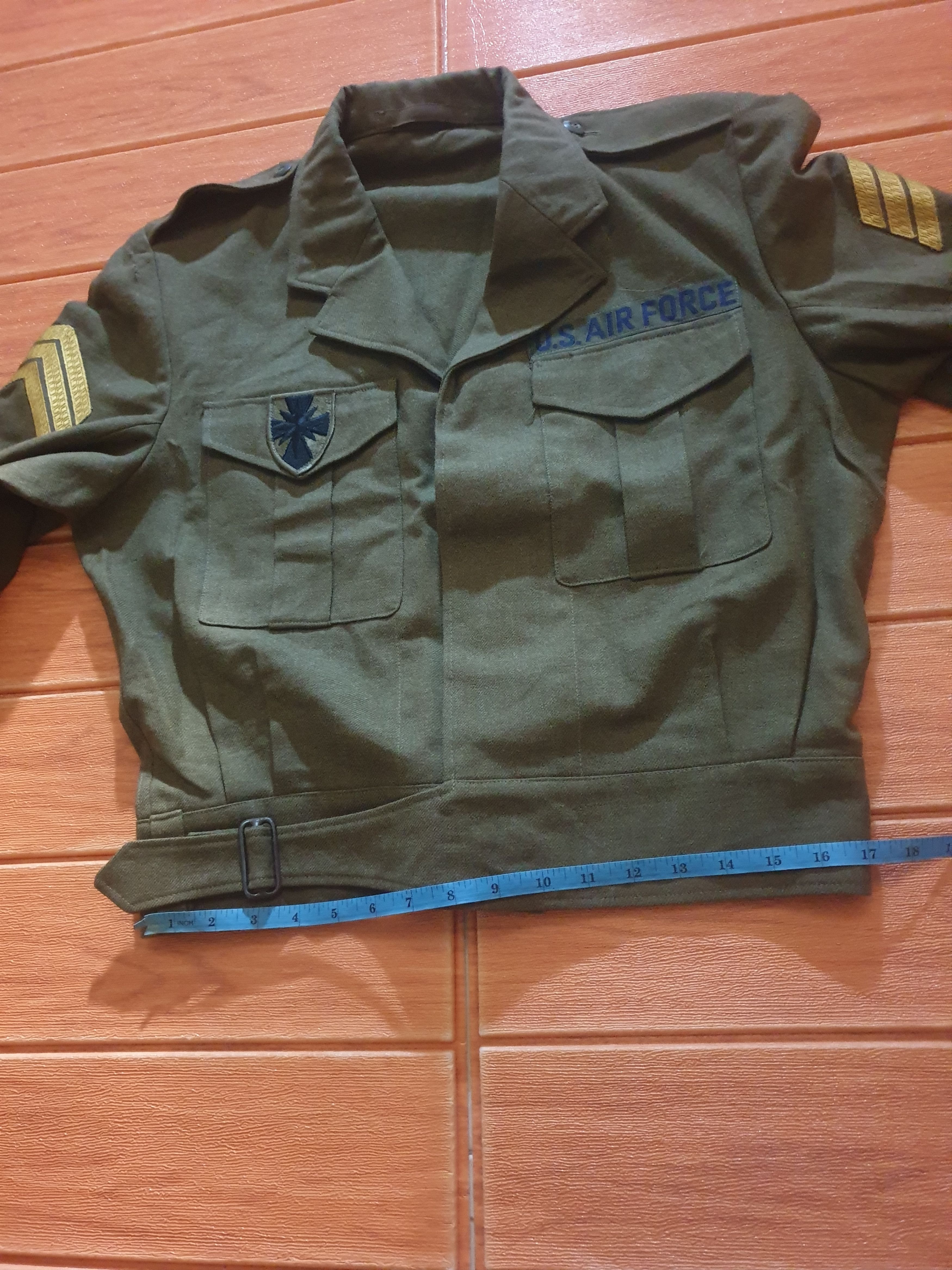 Japanese Brand 💥Vintage Military wool green military Jacket Size US M / EU 48-50 / 2 - 7 Thumbnail