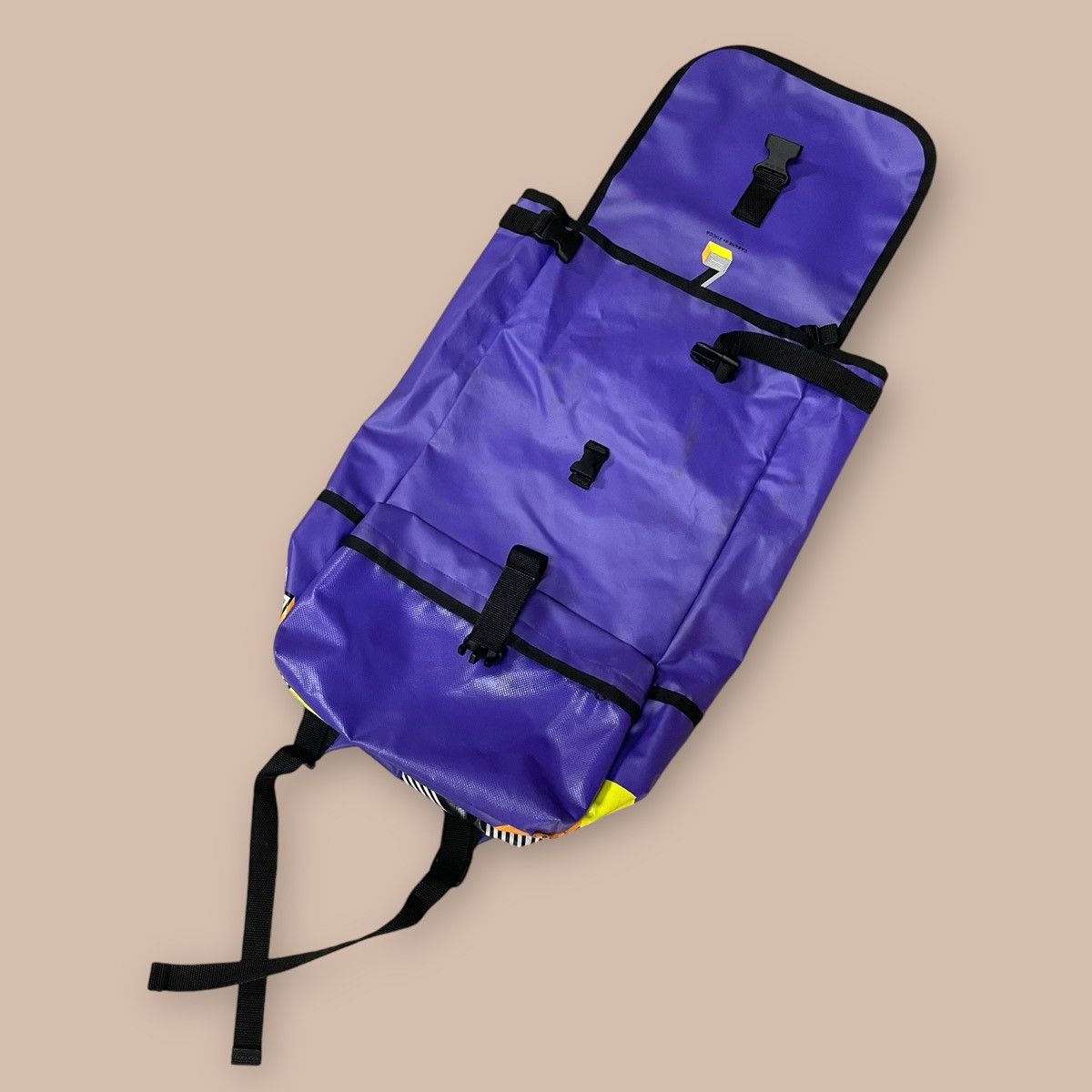 CABANE de ZUCCa ZUCCA Type ZU-21 CZ22 Purple PVC Backpack Size ONE SIZE - 3 Thumbnail