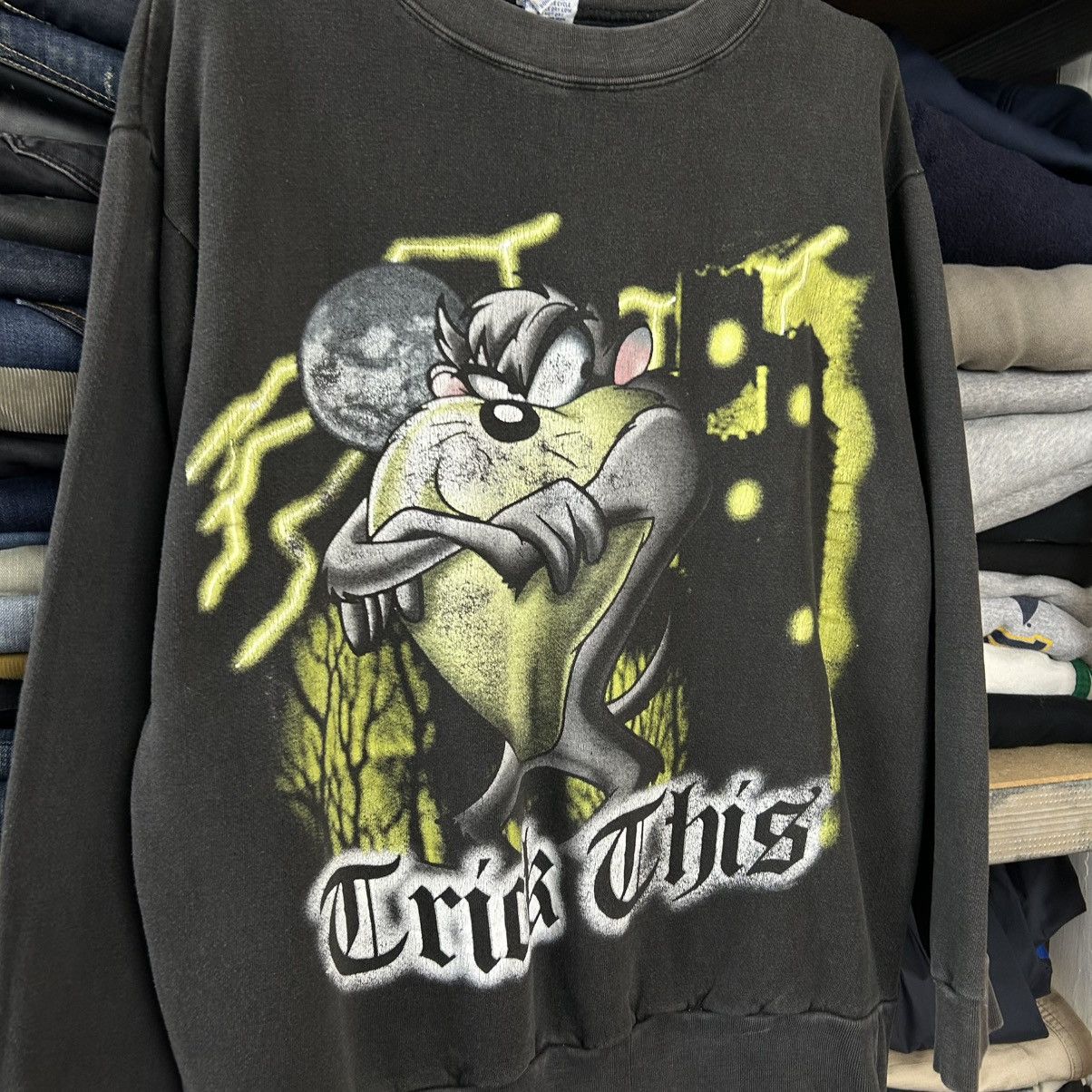 Warner Bros Vintage Looney Tunes Warner Bros 1997 Taz sweatshirt Size US XS / EU 42 / 0 - 2 Thumbnail