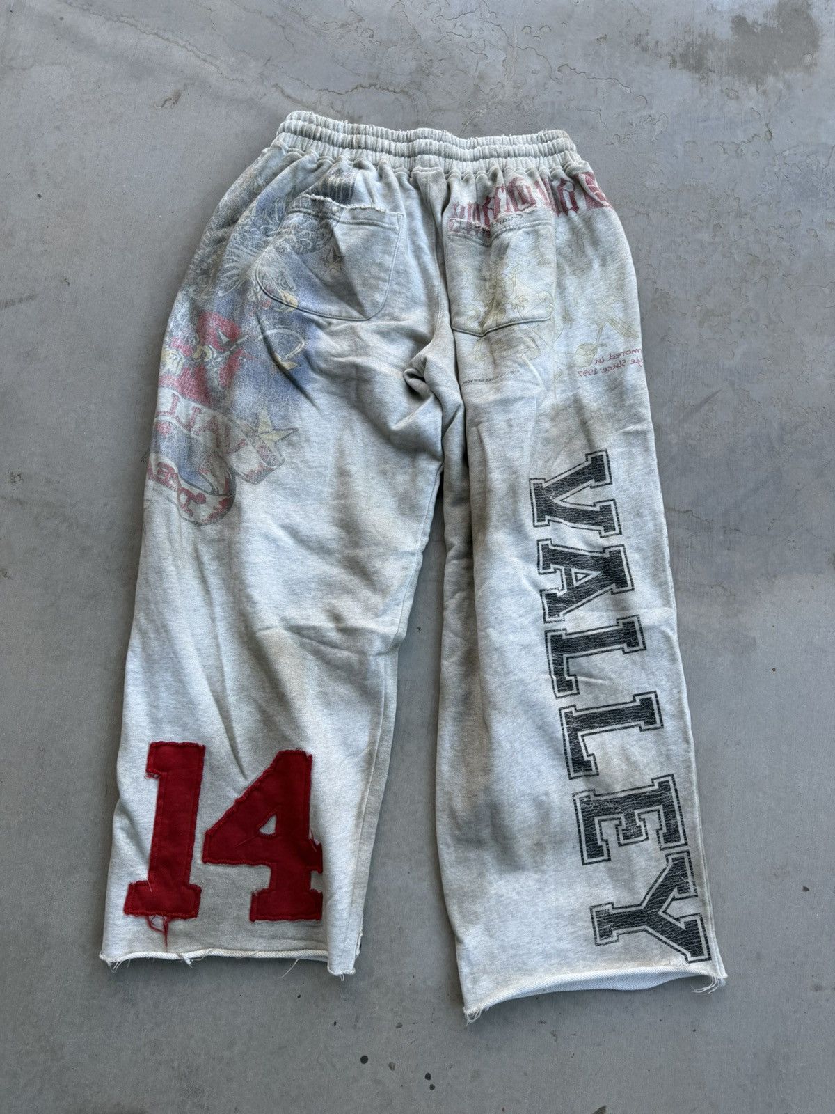 Vale Vale Forever Crash Sweatpants – Dirty Grey Size Small New Size US 30 / EU 46 - 2 Thumbnail