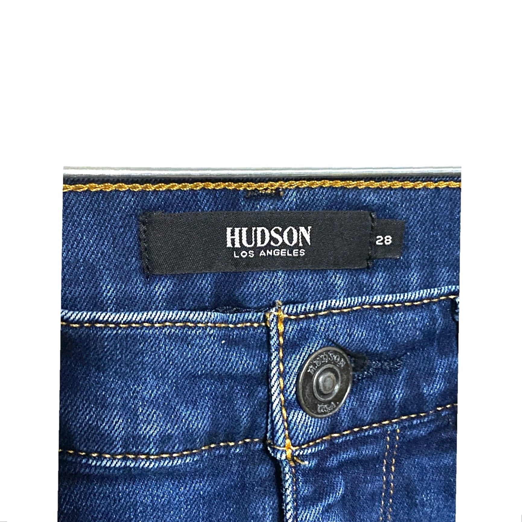 Vintage Hudson Jeans Jeans High Rise Super Skinny 28 Requiem Stretch Womens Adult 28 Blue Denim Stretch 5-Pocket Preppy 90s? Size 28" / US 6 / IT 42 - 5 Thumbnail
