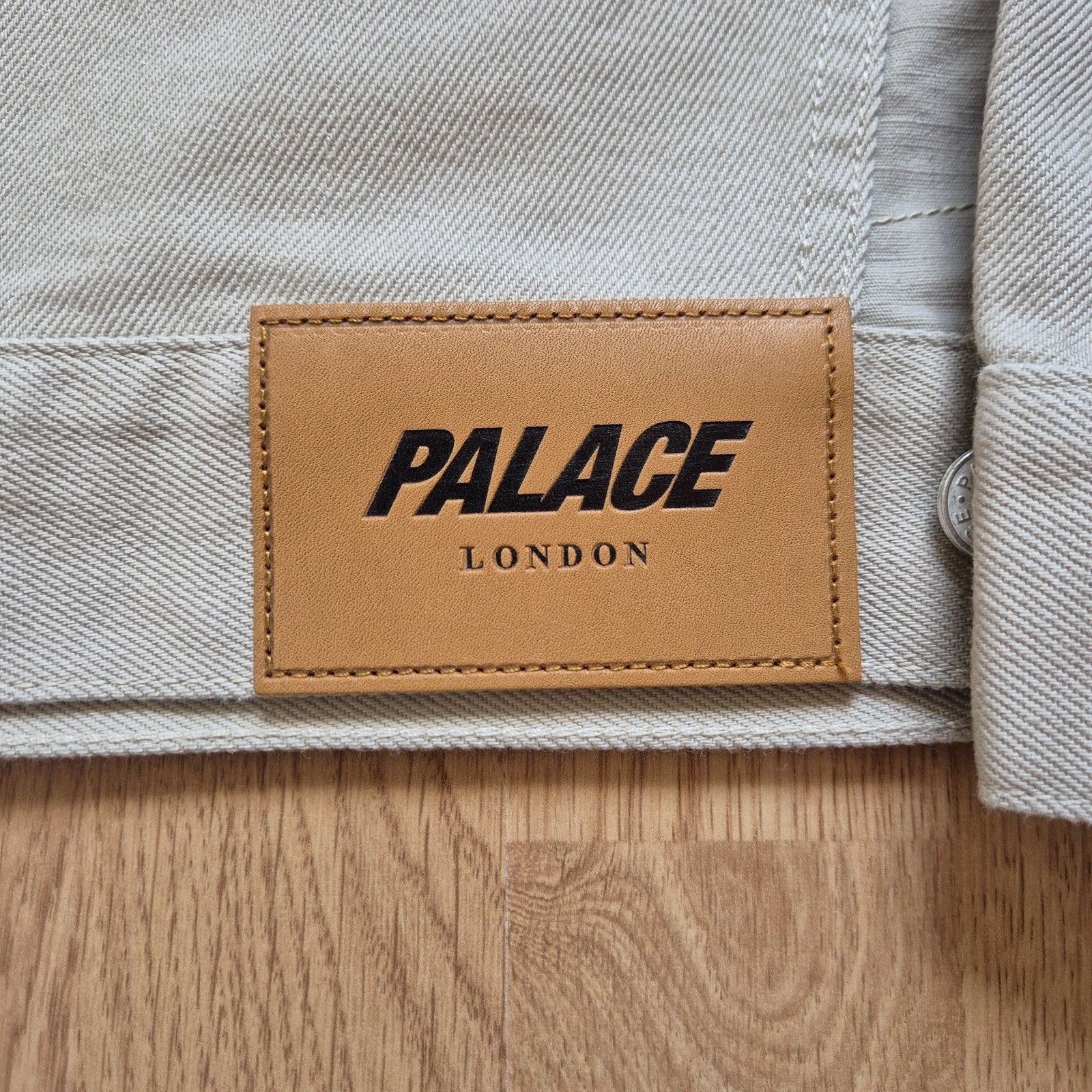 Palace Palace Panel Denim Jacket Stoney Grey Medium Brand New FW24 Size US M / EU 48-50 / 2 - 10 Thumbnail