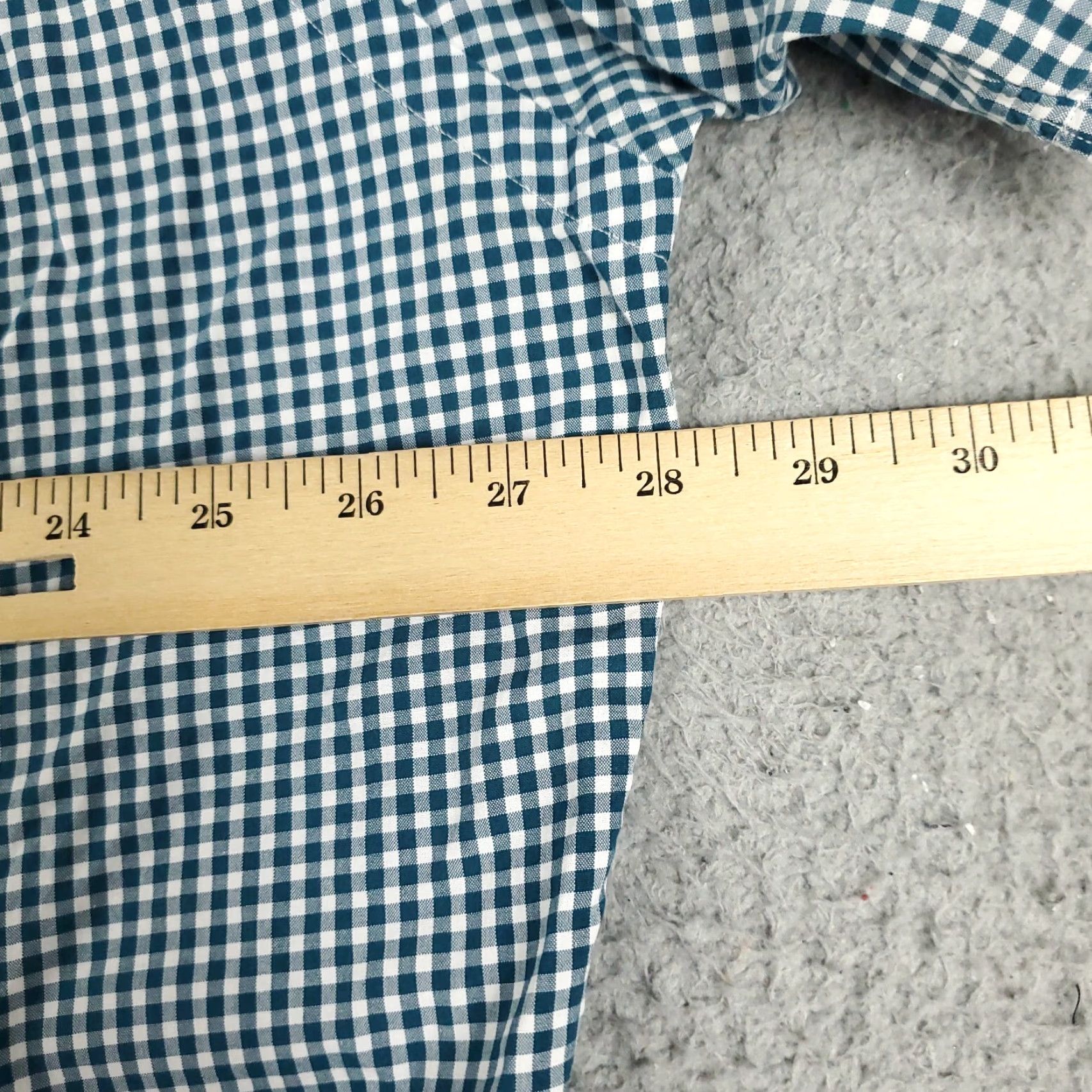 Ralph Lauren Ralph Lauren Button-Up Shirt Mens 2XL Teal Plaid Casual Short Sleeve Size US XXL / EU 58 / 5 - 7 Thumbnail