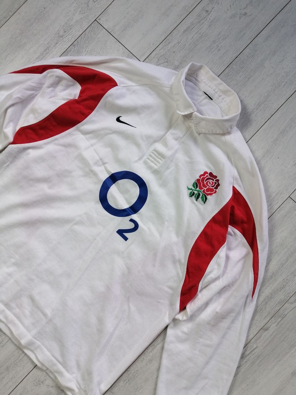Nike Nike Vintage England Rugby League Jersey 02 Longsleeve Y2K Size US L / EU 52-54 / 3 - 3 Thumbnail