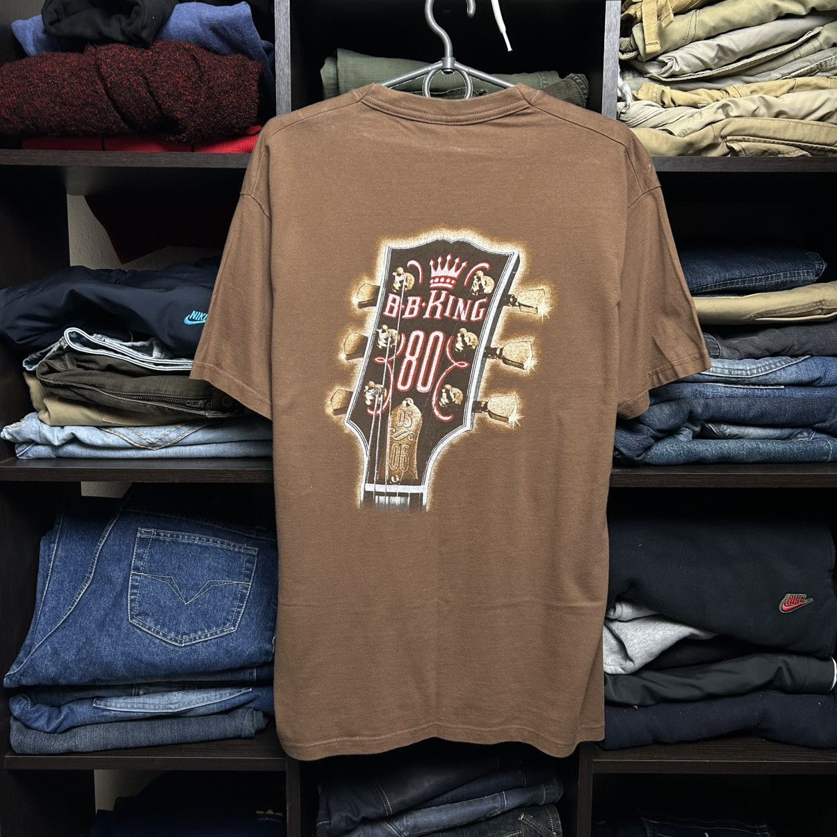 Band Tees Vintage B.B. King 2005 Big graphic logo rock band tee size L Size US L / EU 52-54 / 3 - 1 Thumbnail