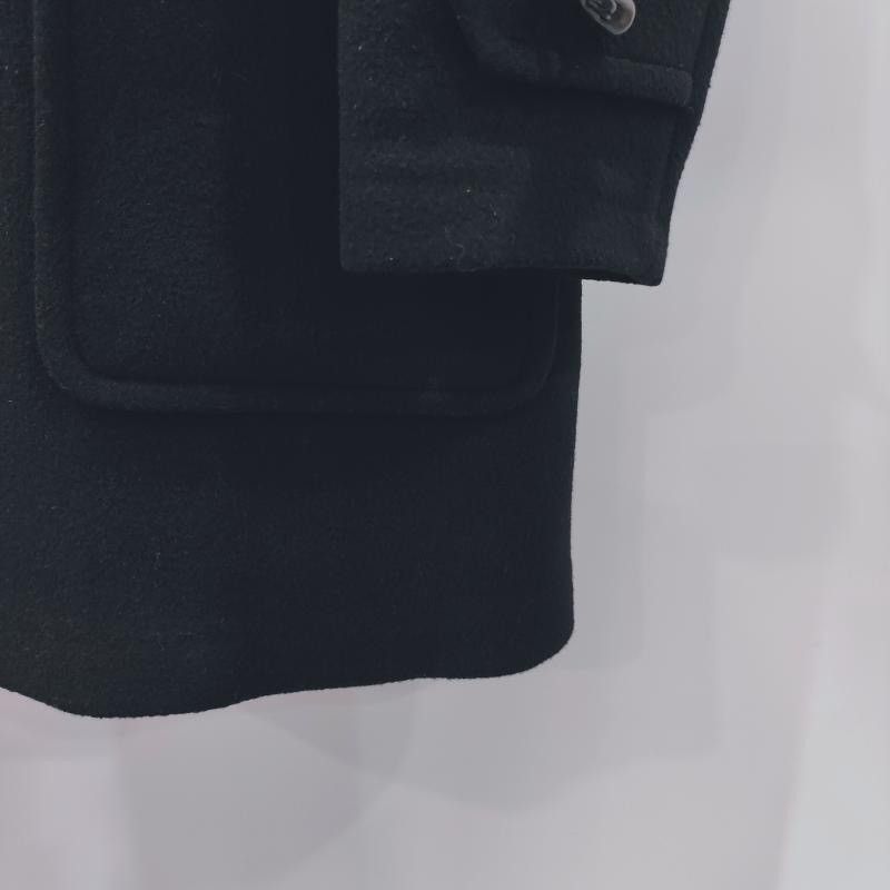 Burberry Burberry Bbr Black Hooded Cowl Button Wool Coat Size S / US 4 / IT 40 - 4 Thumbnail