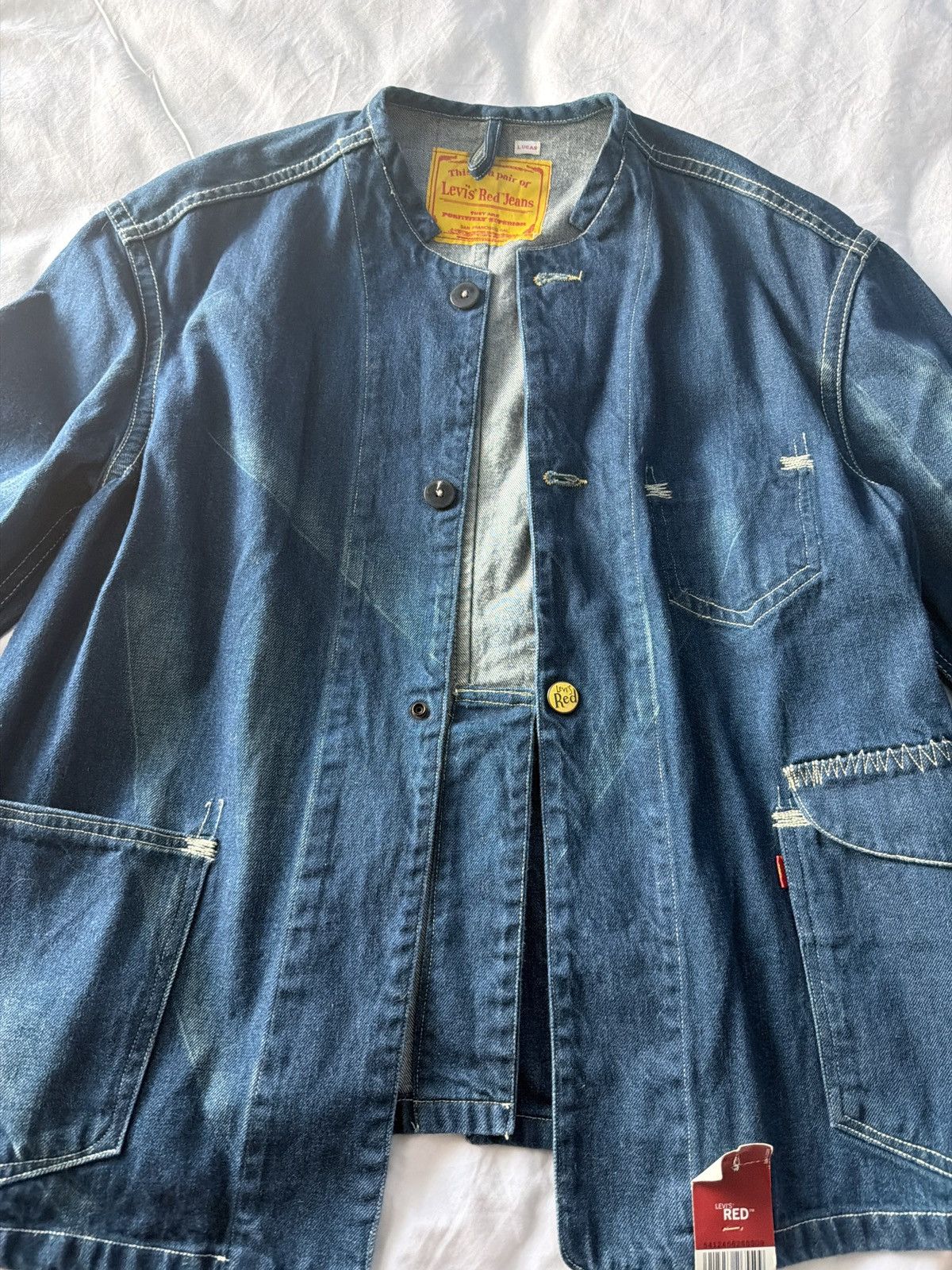 Levi's RARE 2003 Levi’s RED Lucas Sack Coat - Archive - NWT - Large Size US L / EU 52-54 / 3 - 2 Thumbnail