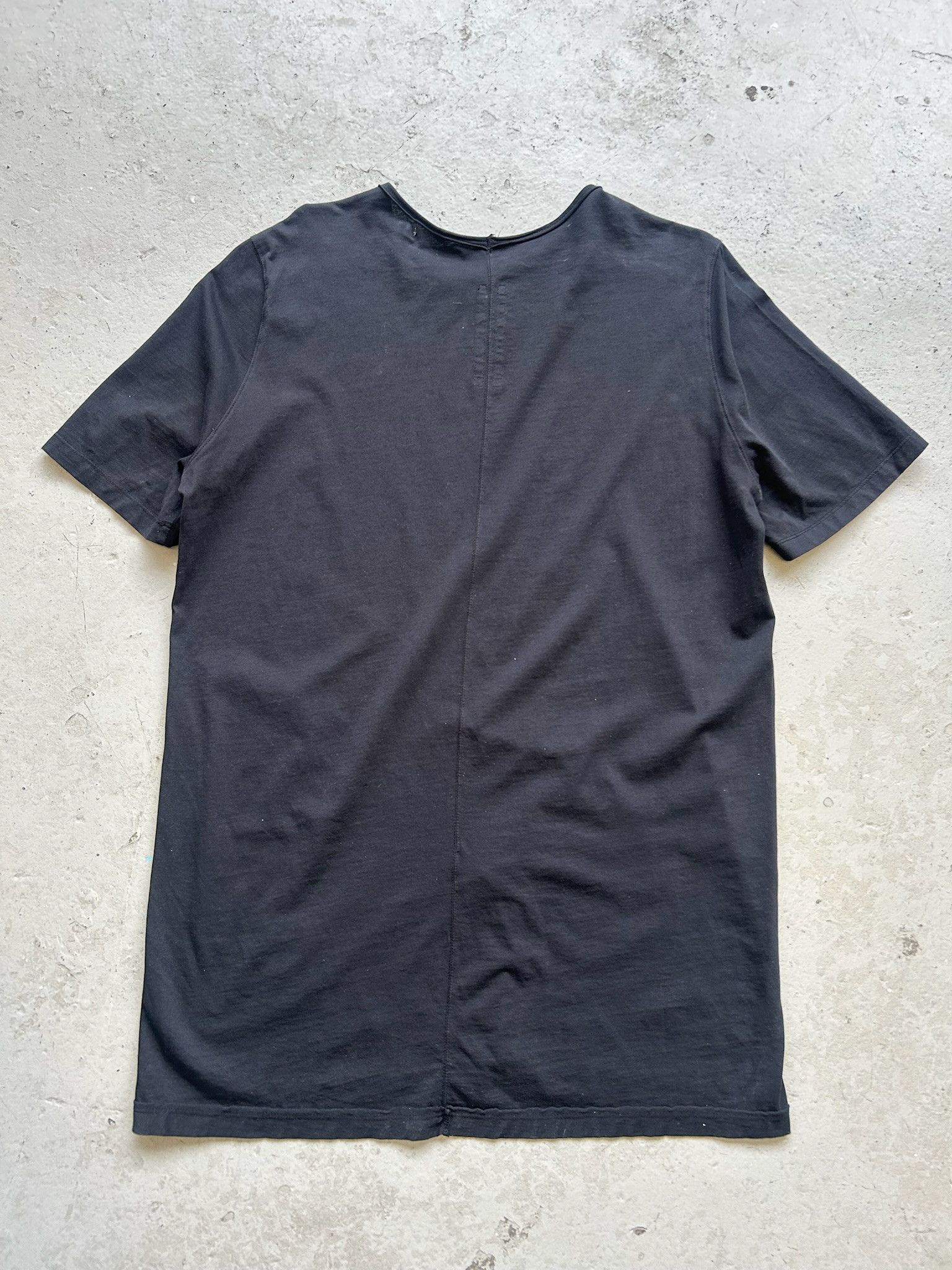 Rick Owens Rick Owens SS20 Black Level Tee Size US L / EU 52-54 / 3 - 8 Thumbnail