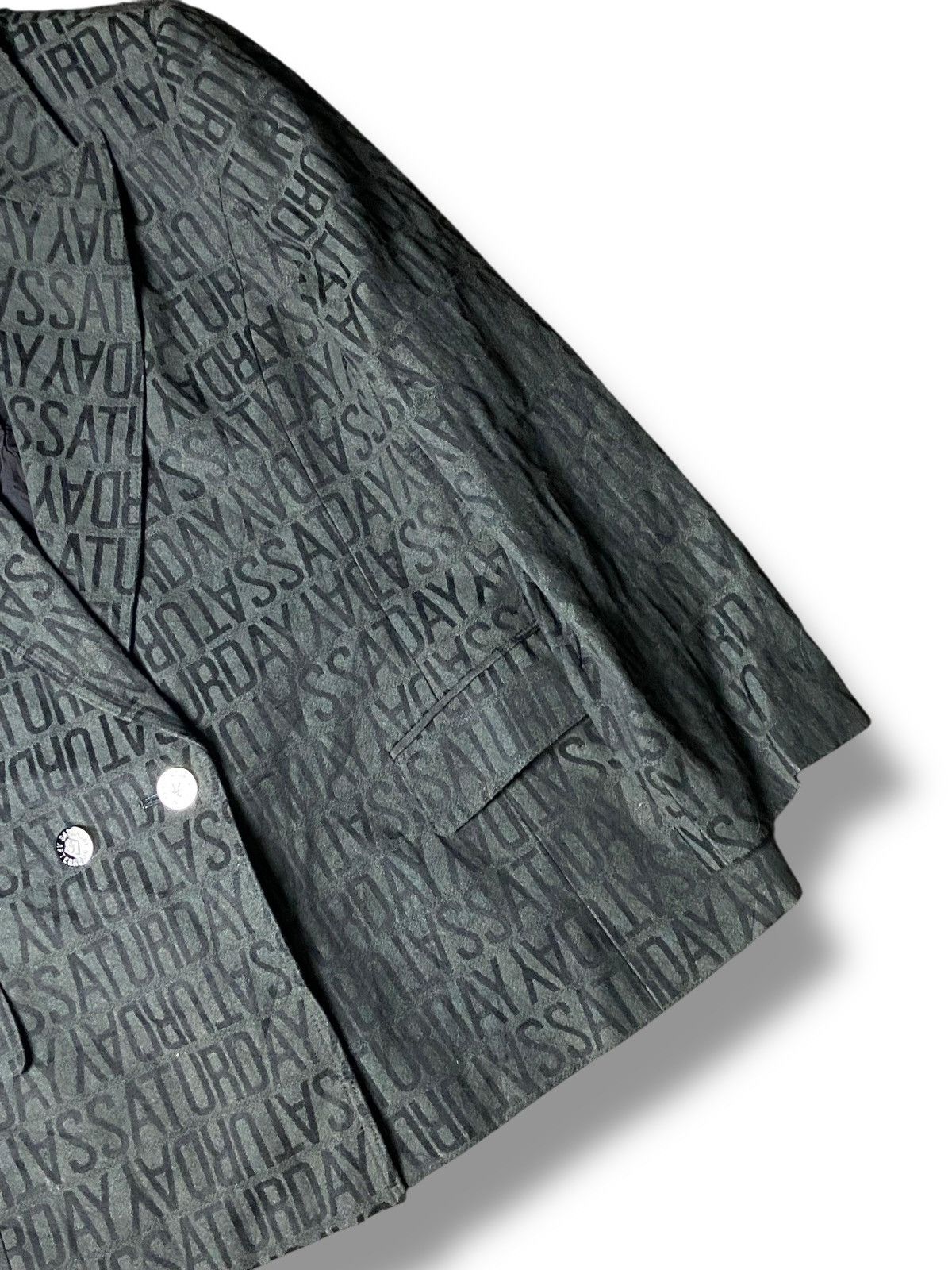Japanese Brand Saturday Afternoon Embroidery Blazer Jacket (148) Size US XS / EU 42 / 0 - 6 Thumbnail