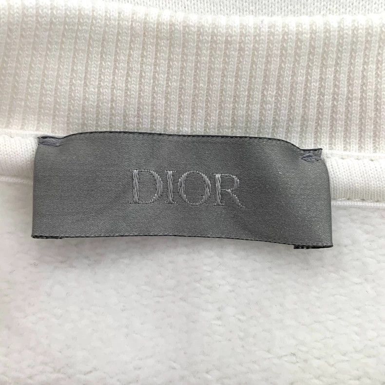 Dior Dior White pattern printed cotton round-neck long-sleeved s Size US XS / EU 42 / 0 - 5 Thumbnail