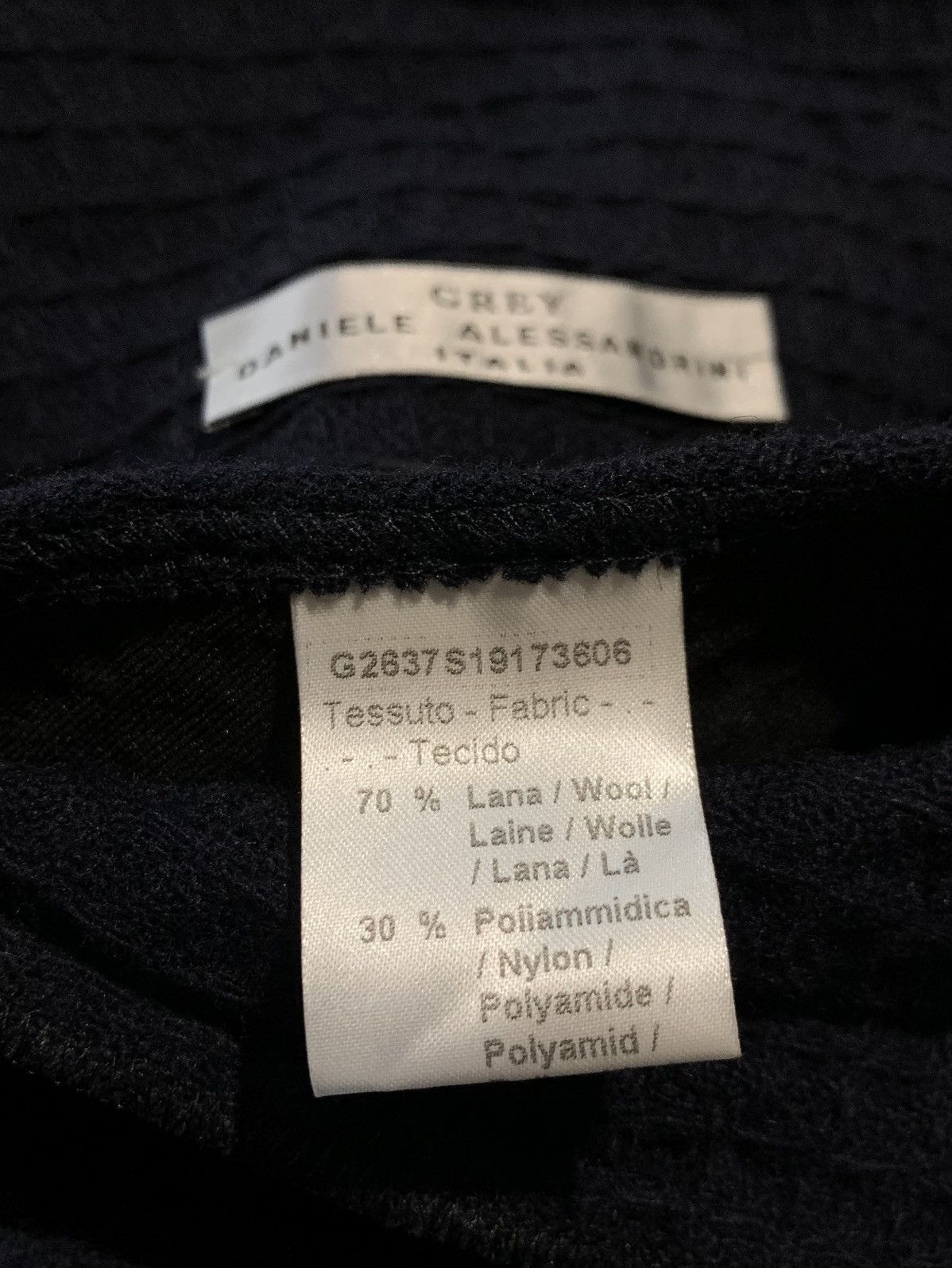 Daniele Alessandrini Daniele Alessandrini Cinquanta Waffle Knit Lana/Wool Blazer Size 48R - 7 Thumbnail