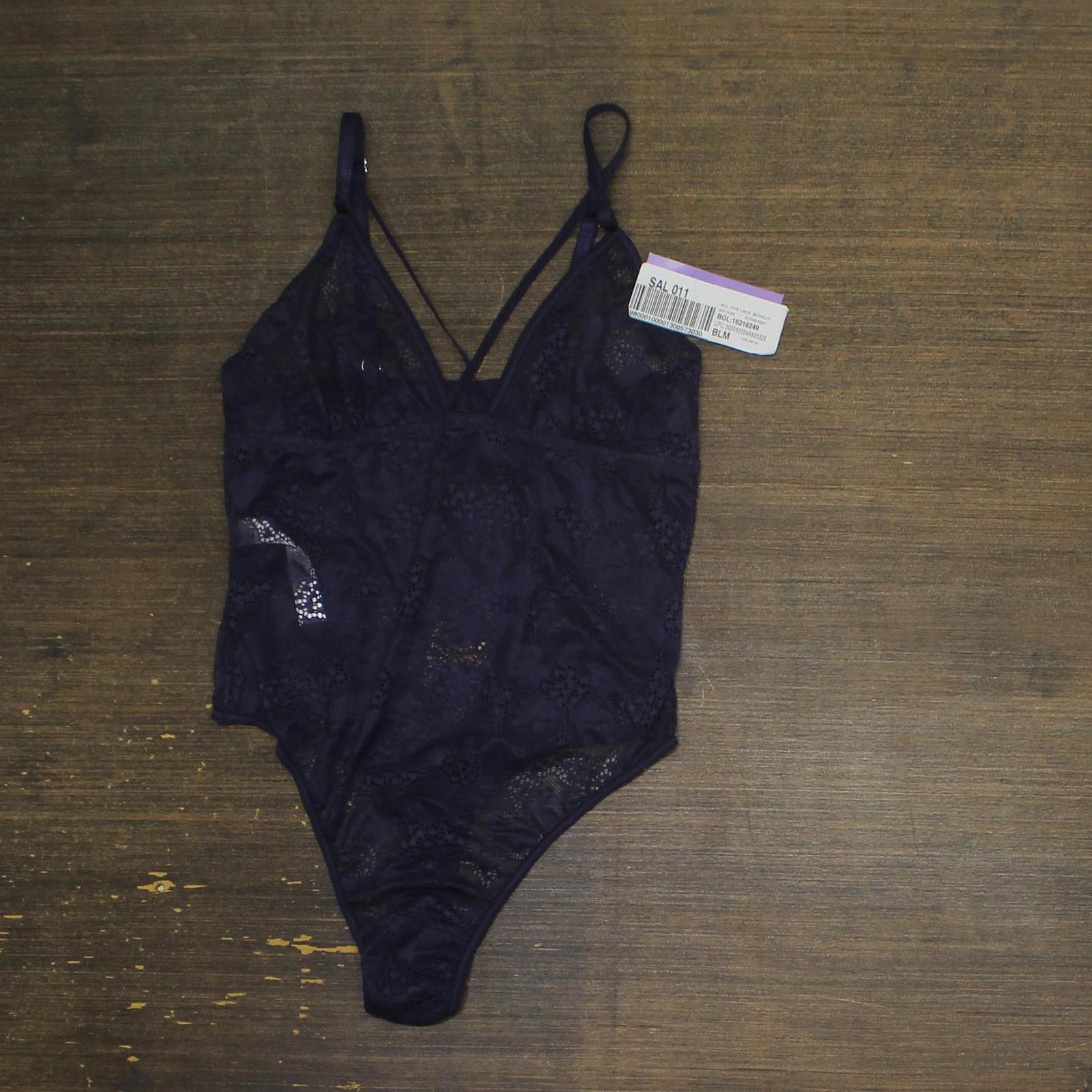 Other Nwt Hanky Panky Storm Bodysuit Summer Rain Purple Blue M Size 32" / US 10 / IT 46 - 1 Thumbnail