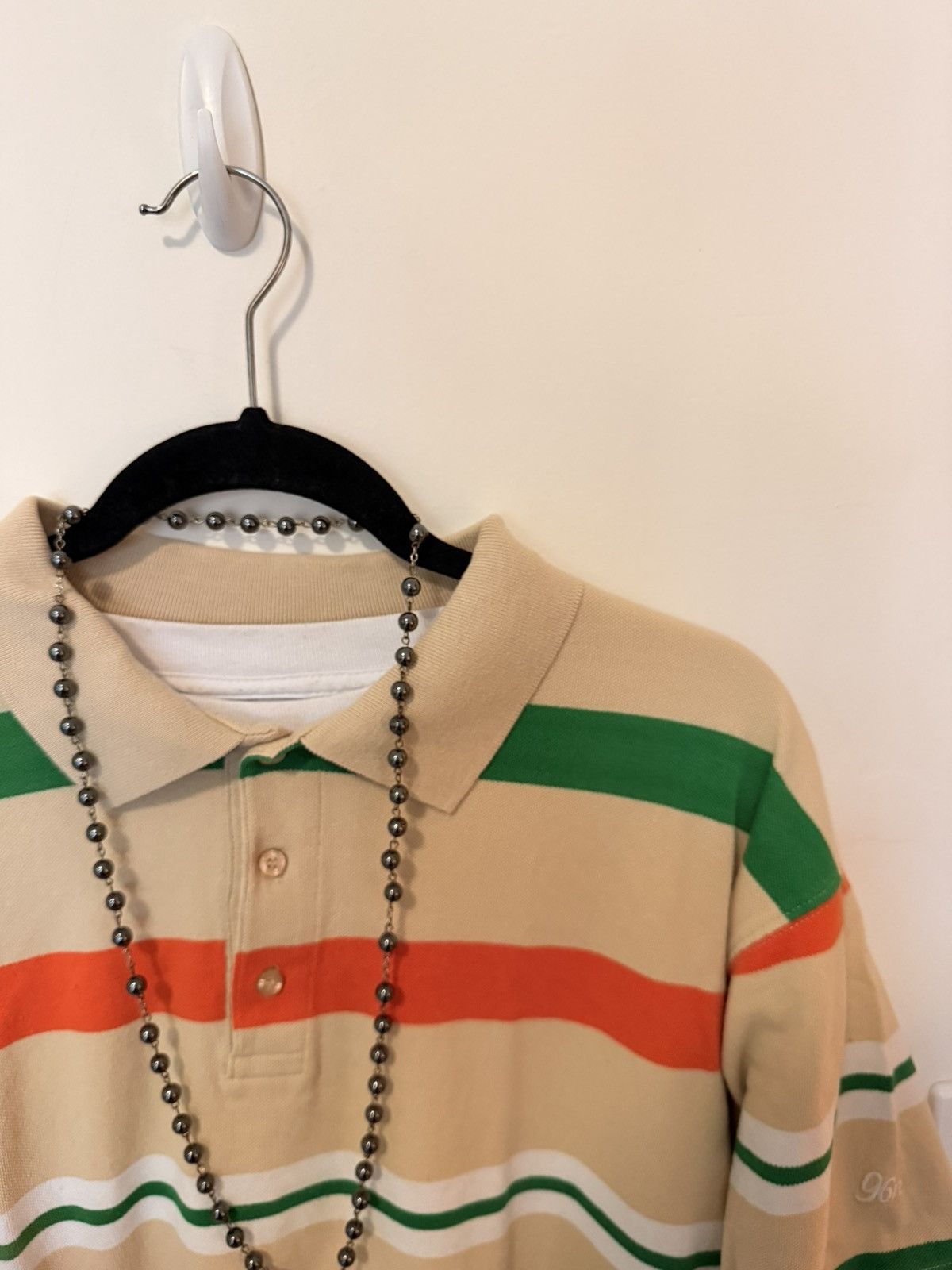 Other 96 North striped polo shirt Size US L / EU 52-54 / 3 - 3 Thumbnail