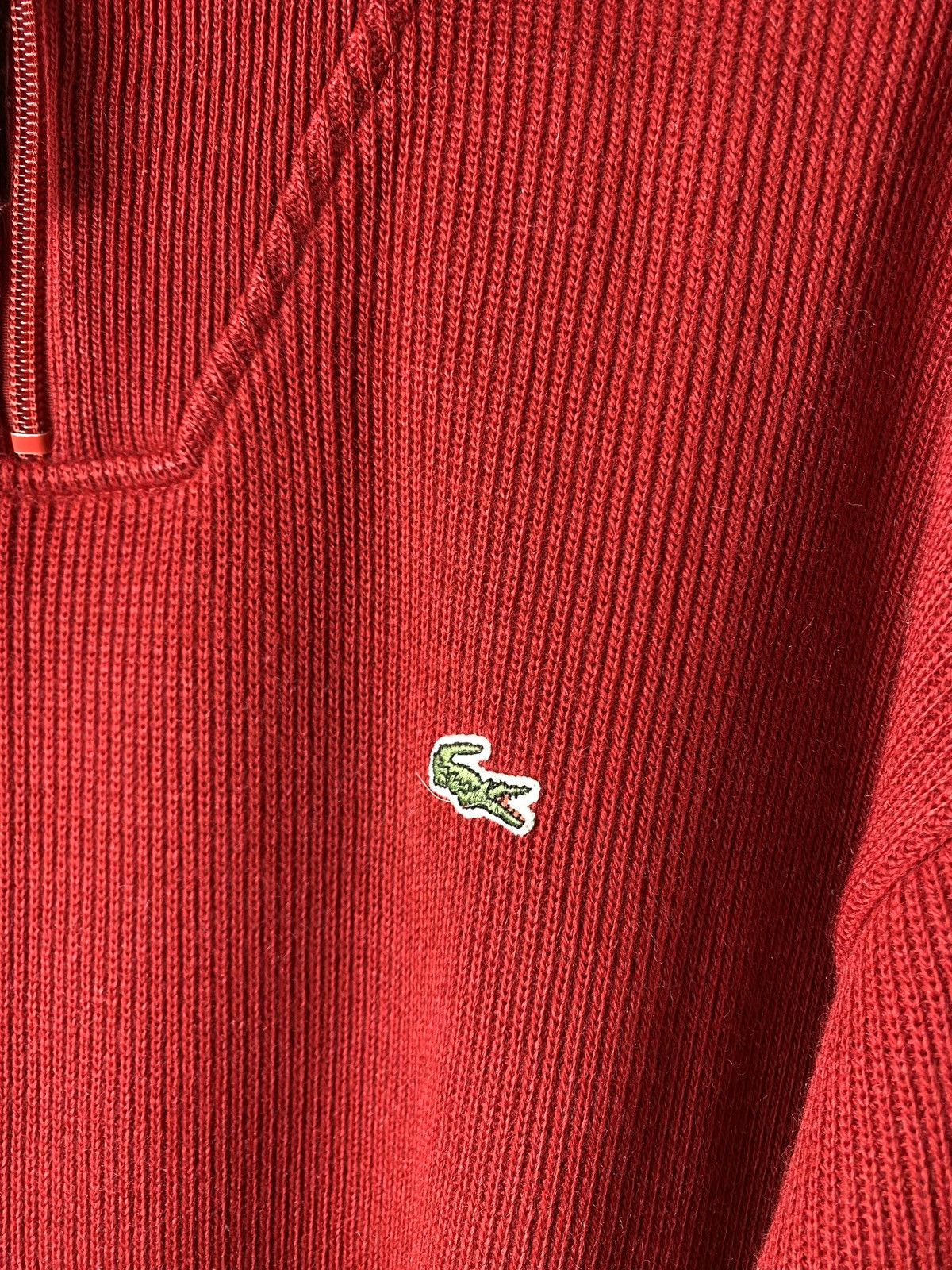Lacoste 90’s Vintage Lacoste Knit Sweater Casual Wear Size US L / EU 52-54 / 3 - 3 Thumbnail