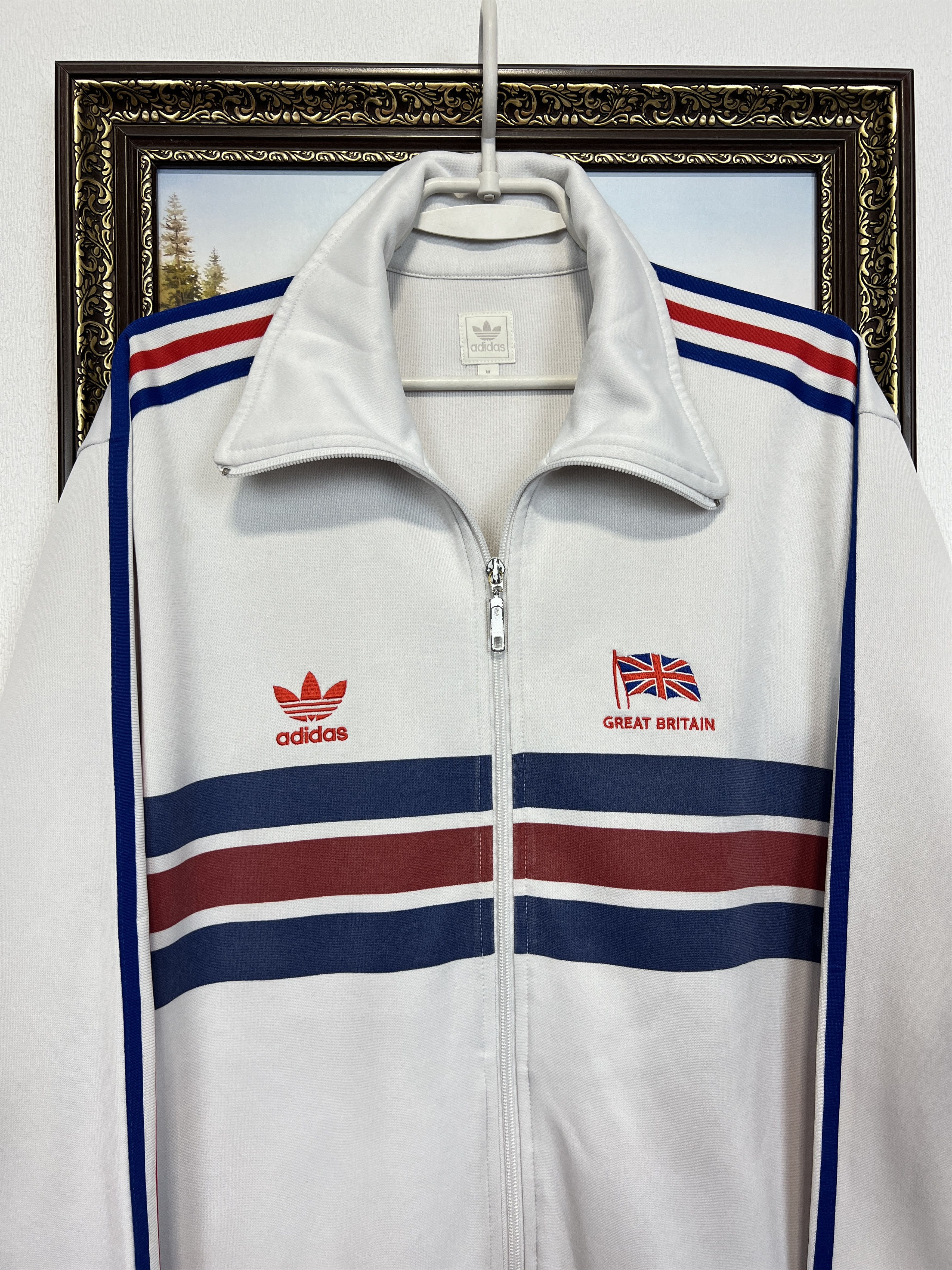 Adidas Originals Team Great Britain Olympics Jacket Track Top Size US M / EU 48-50 / 2 - 2 Thumbnail