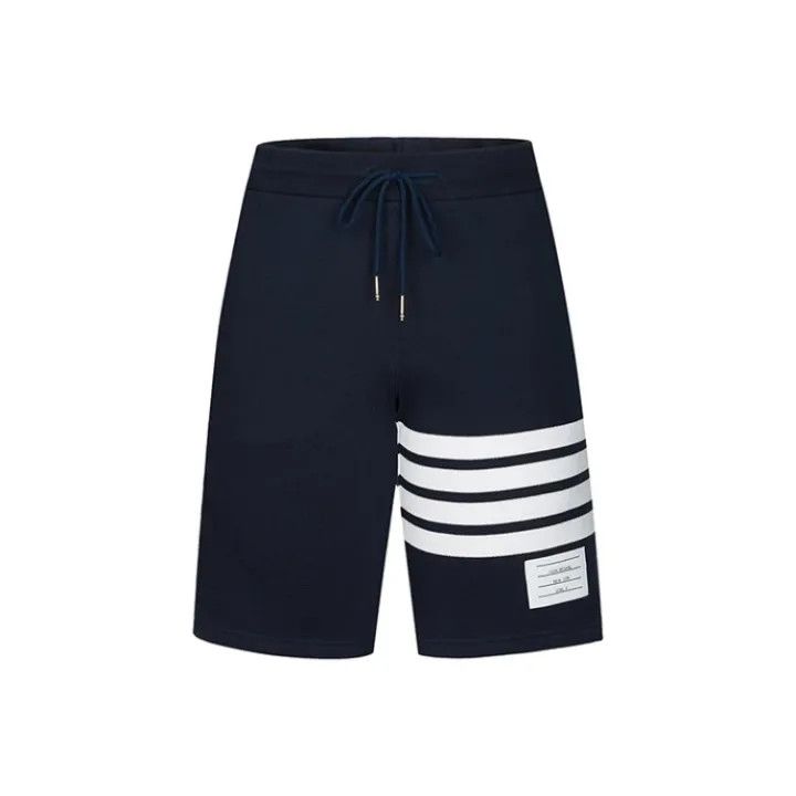 Thom Browne Thom Browne Classic Stripe Athletic Shorts 0079 Size US 26 / EU 42 - 1 Thumbnail