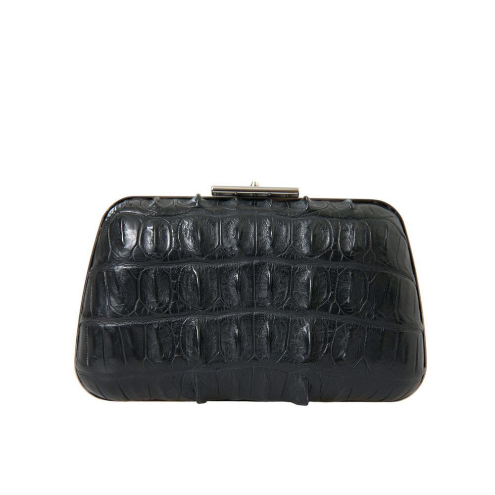 Balenciaga Balenciaga Elegant Crocodile Leather Evening Clutch Size ONE SIZE - 3 Thumbnail