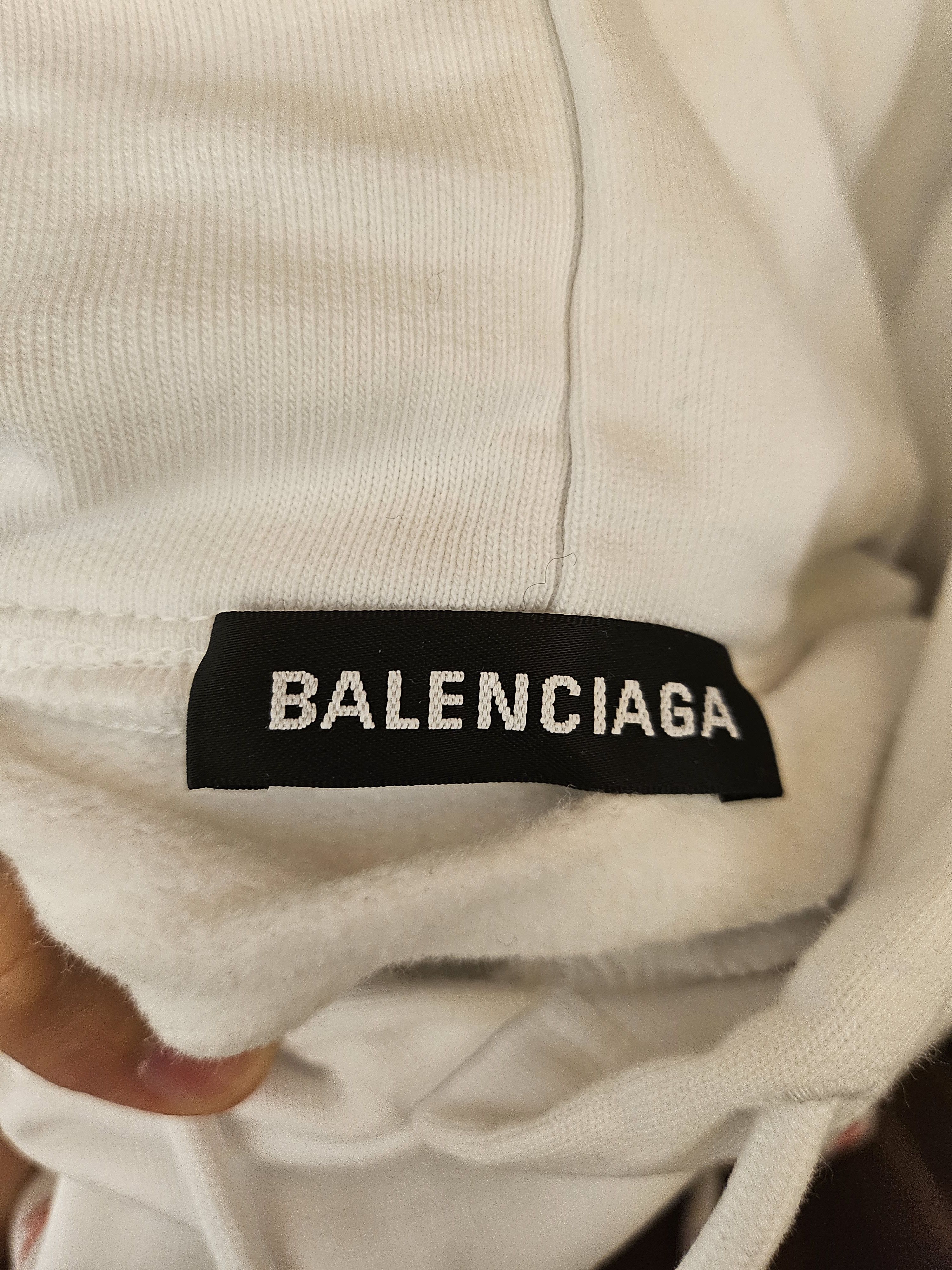 Balenciaga *New* Cursive Scripted Logo Hoodie Size US M / EU 48-50 / 2 - 3 Thumbnail