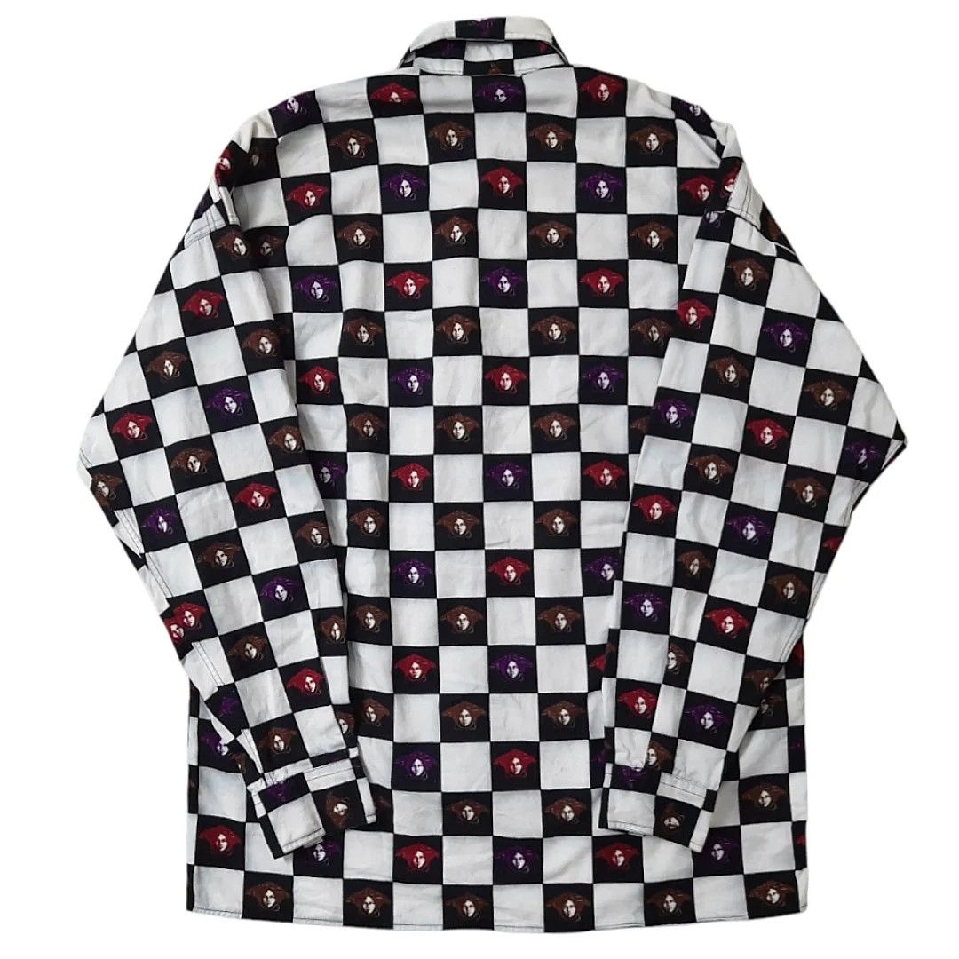 Versace × Versace Jeans Couture 90s Versace Jeans Couture Medusa Head Oversize Shirt Size US L / EU 52-54 / 3 - 2 Thumbnail