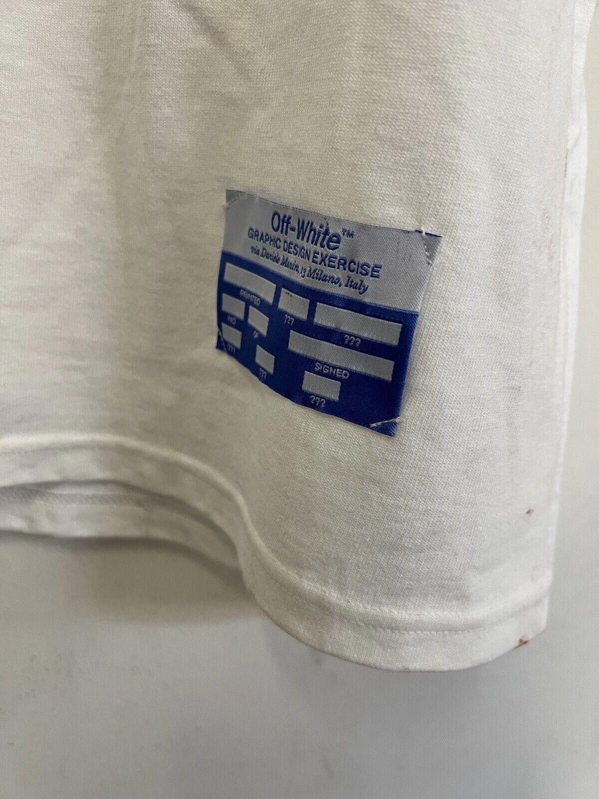 Off-White Off White Complex Con Workshop Exercise Tee T-shirt Size US L / EU 52-54 / 3 - 5 Thumbnail