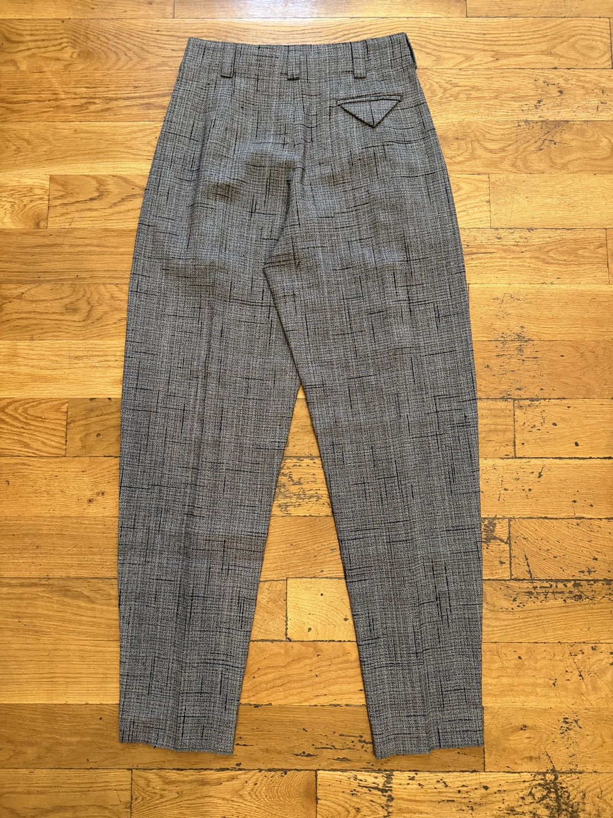 Bottega Veneta 3D Criss Cross Viscose Silk Pants Size US 32 / EU 48 - 8 Thumbnail