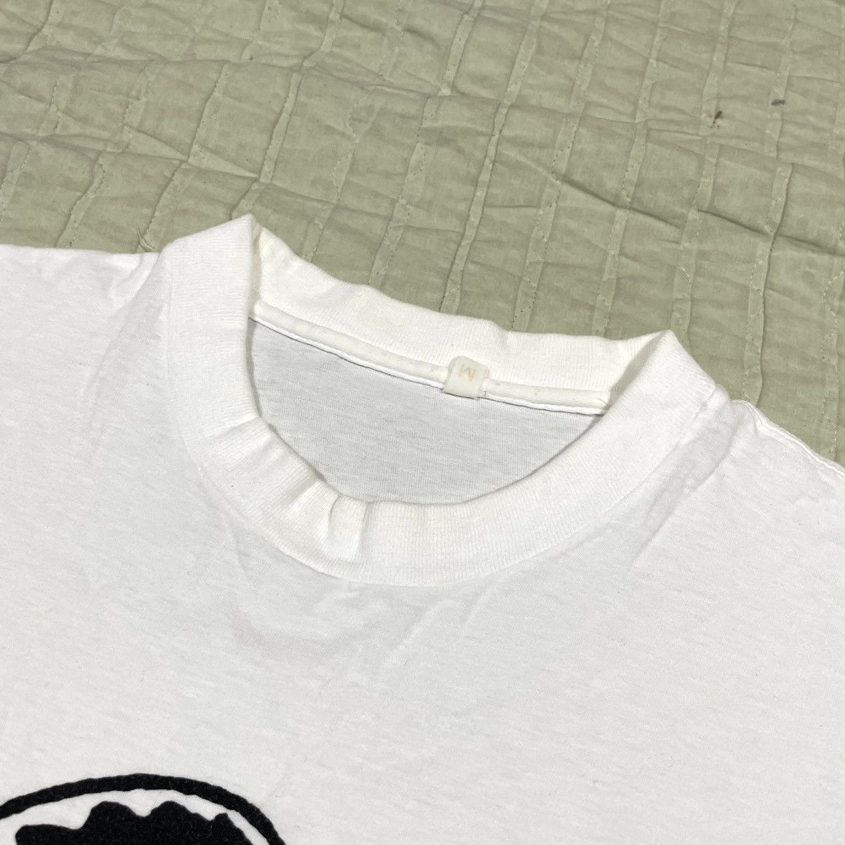Naked & Famous Vintage 90s Saddam Hussein Rare T Shirt Size US M / EU 48-50 / 2 - 4 Thumbnail
