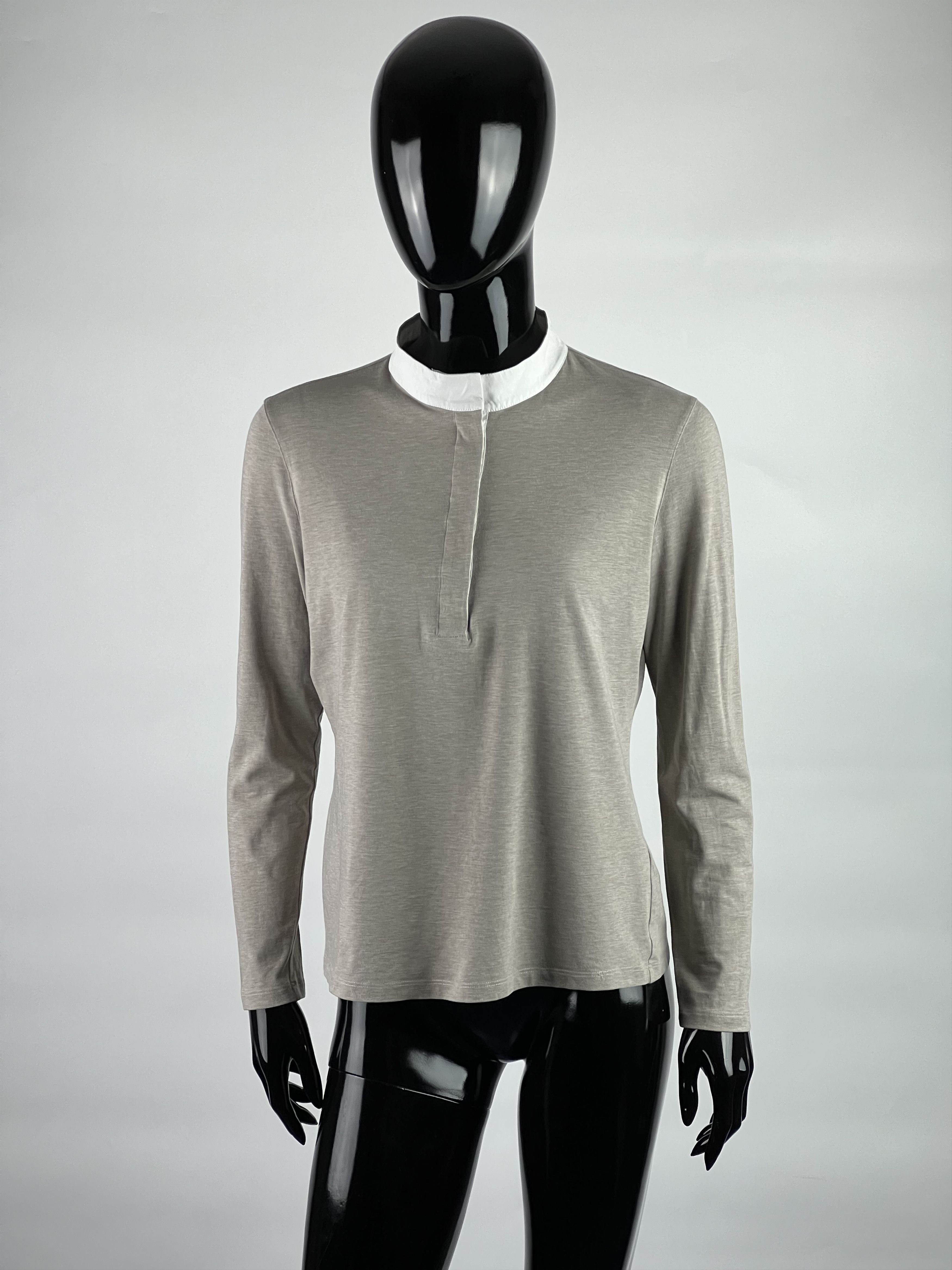 Fabiana Filippi Fabiana Filippi Cotton Long Sleeve Shirt Blouse Size L Size L / US 10 / IT 46 - 1 Thumbnail