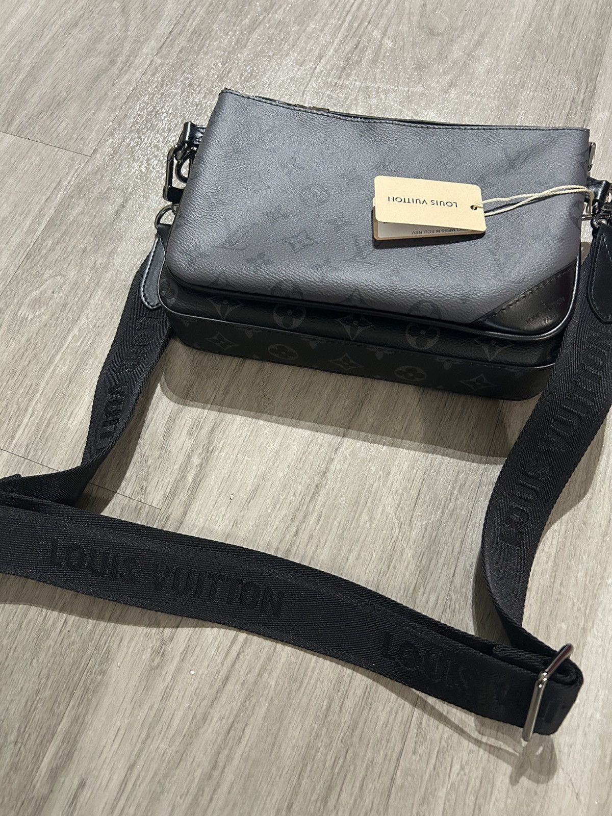 Louis Vuitton Louis vuitton trio messenger bag crossbody monogram eclipse Size ONE SIZE - 11 Thumbnail