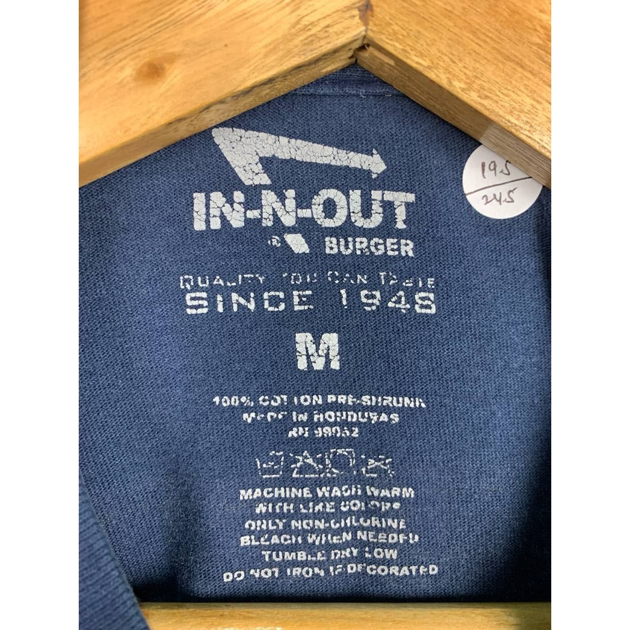Vintage In-N-Out Burger California Fast Food Promo Tee Size US M / EU 48-50 / 2 - 9 Thumbnail