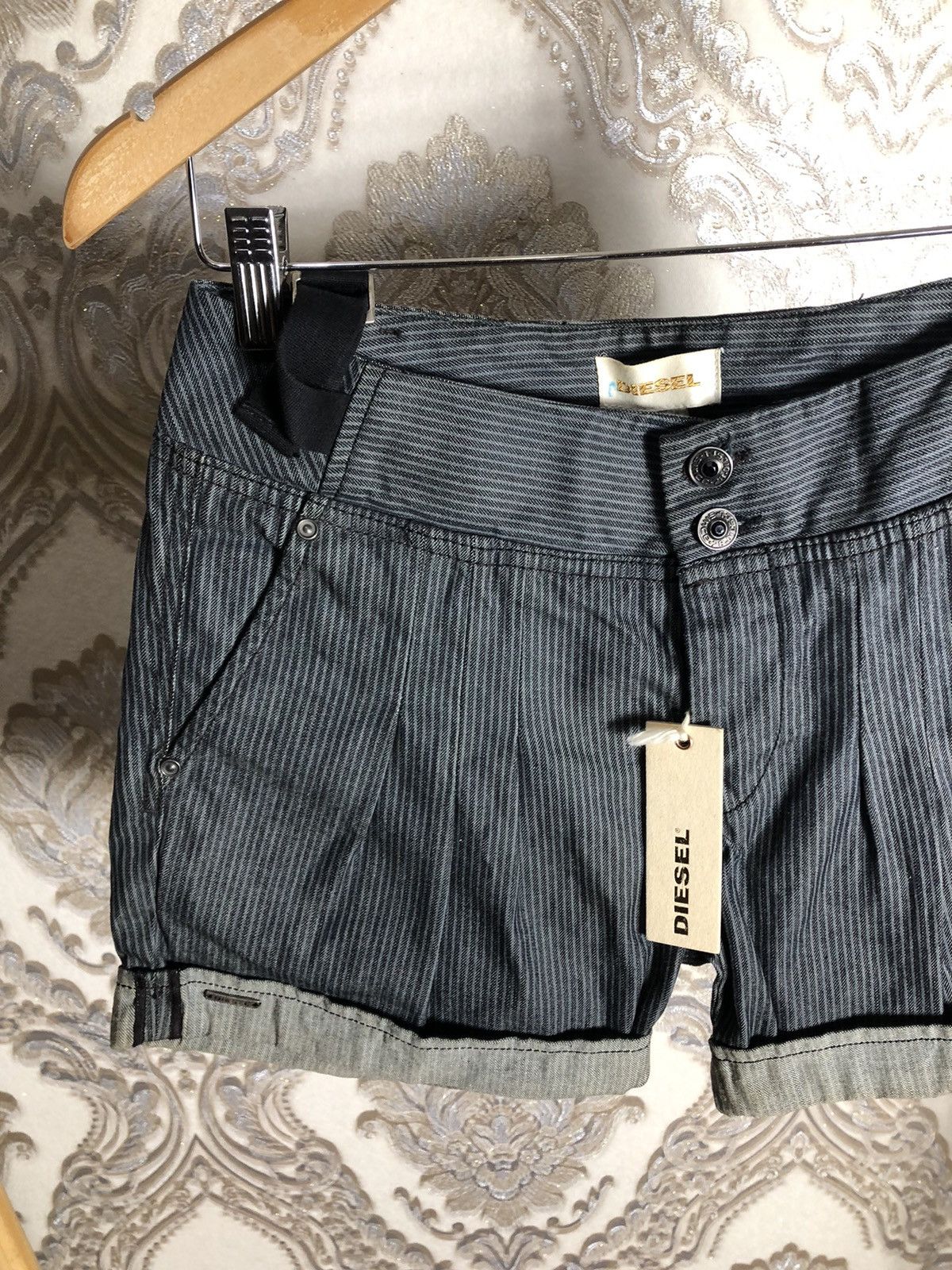 Diesel VINTAGE DIESEL INDUSTRY DENIM DIVISION SKIRTS DESIGNER 90s Size 28" / US 6 / IT 42 - 4 Thumbnail