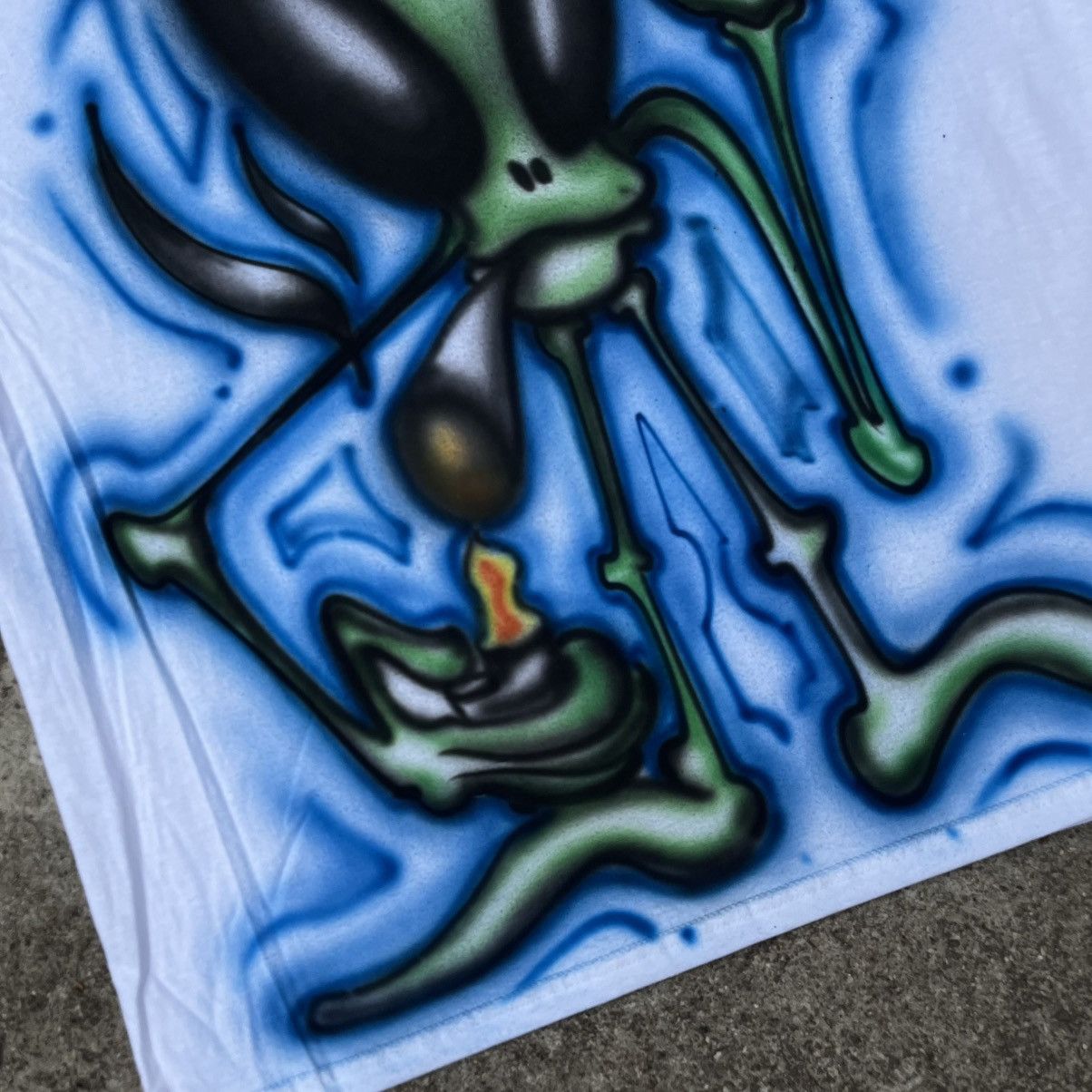 Band Tees × Vintage Custom Alien Smoking zaza airbrush Size US L / EU 52-54 / 3 - 4 Thumbnail