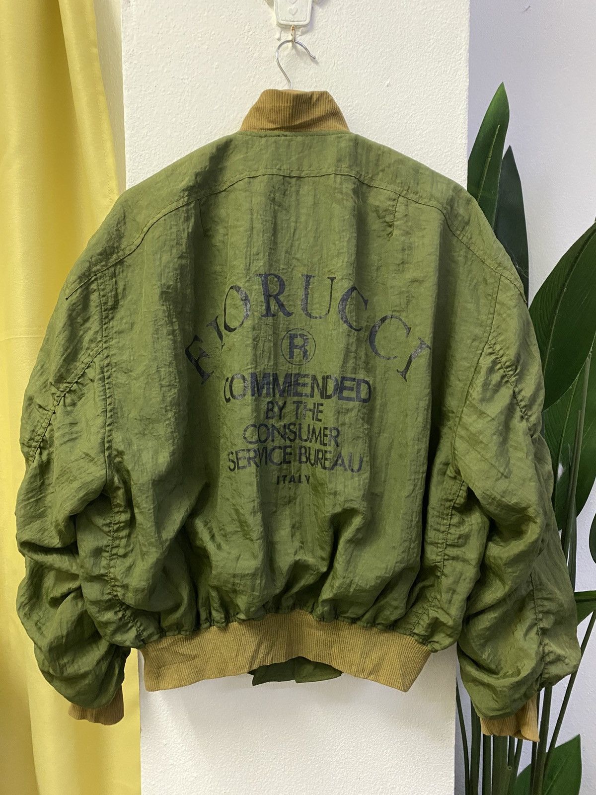 Fiorucci × Vintage Vintage 80s Fiorucci Bomber Jacket Size US L / EU 52-54 / 3 - 12 Thumbnail