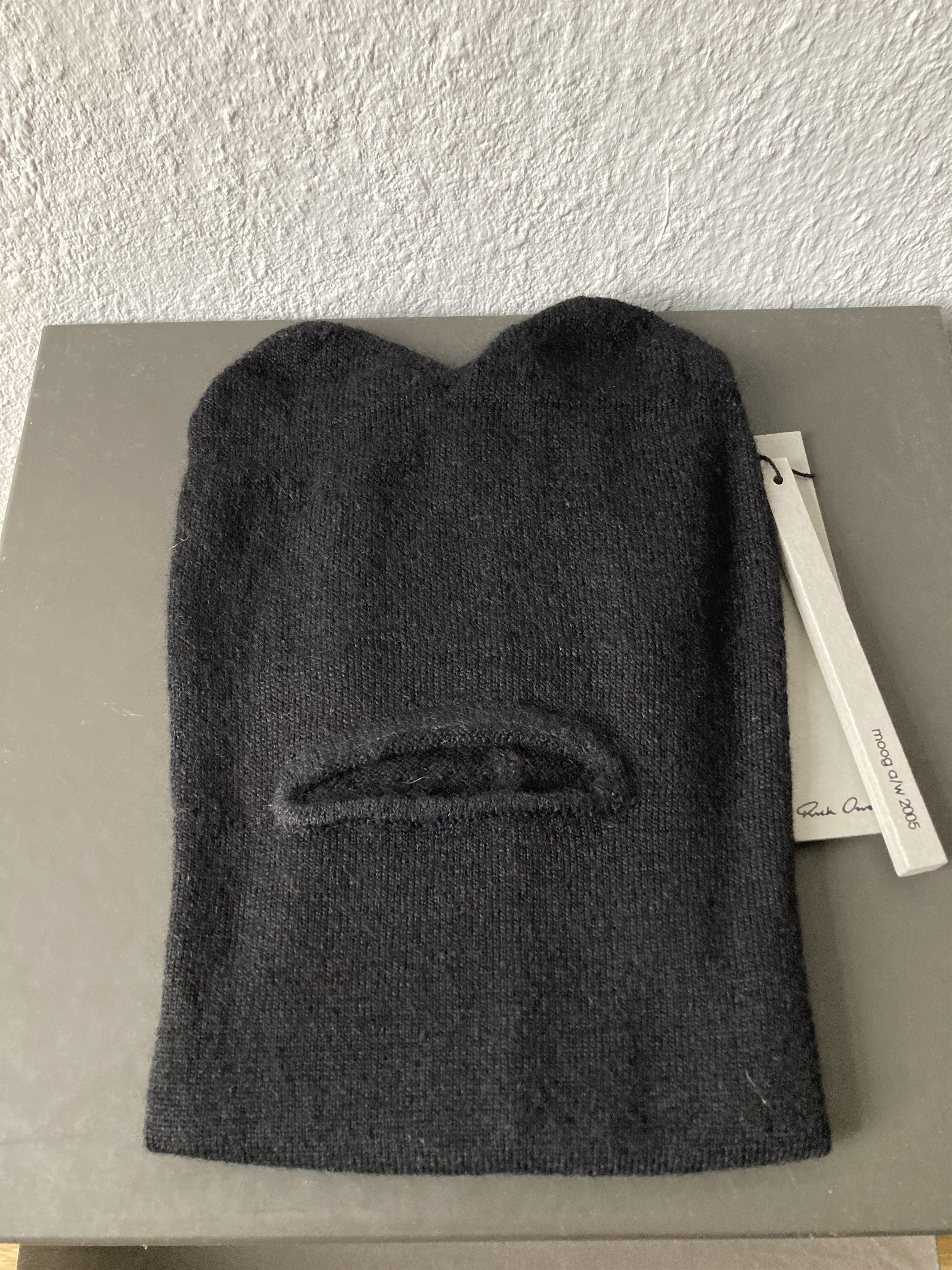 Rick Owens F/W 05 "MOOG" Mickey Mouse Mohair Balaclava Rick Owens Size ONE SIZE - 2 Thumbnail