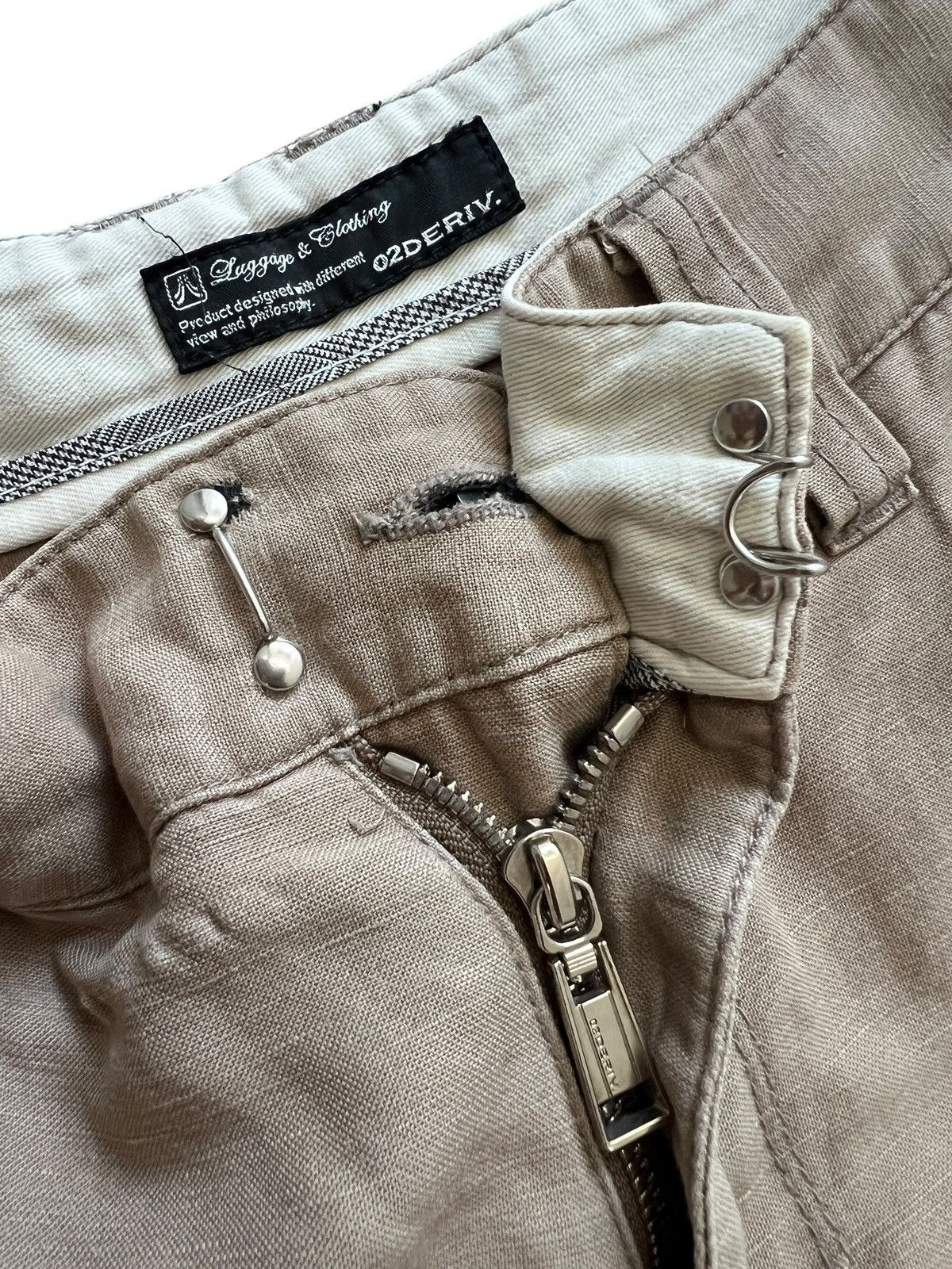 02DERIV. 02Deriv. 🇯🇵 Multipocket Military Pants Size US 33 - 13 Thumbnail