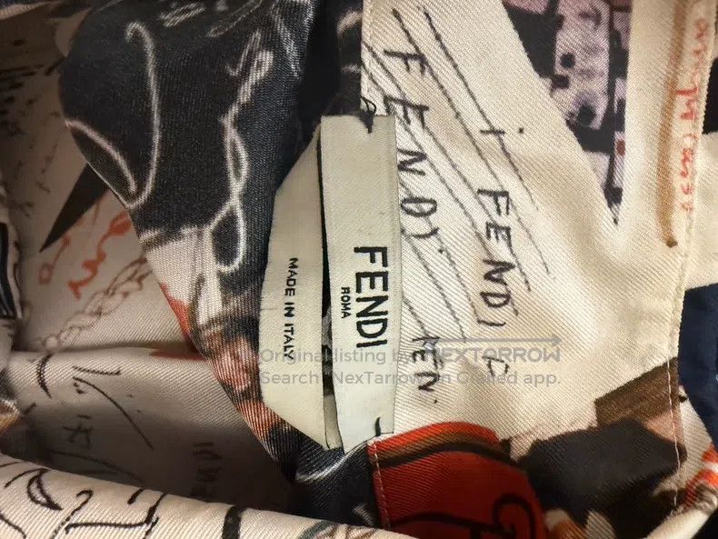 Fendi Fendi Limited Showpiece Artist Collaboration Printed Shirt Size XS / US 0-2 / IT 36-38 - 6 Thumbnail
