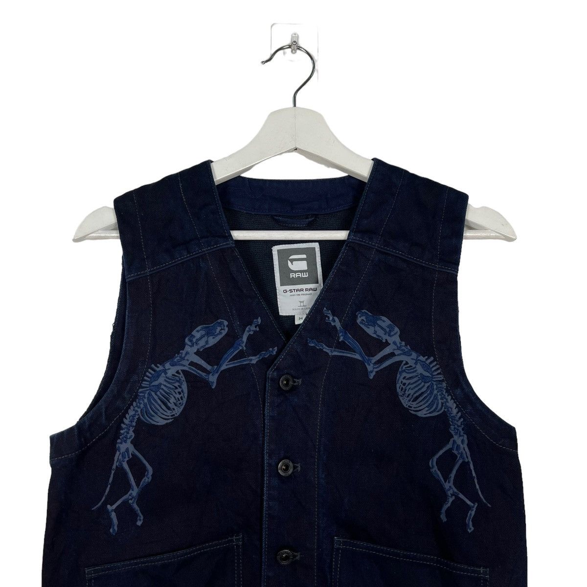 G-Star 🔥 G STAR RAW INDIGO TANK TOP VEST Size US M / EU 48-50 / 2 - 3 Thumbnail