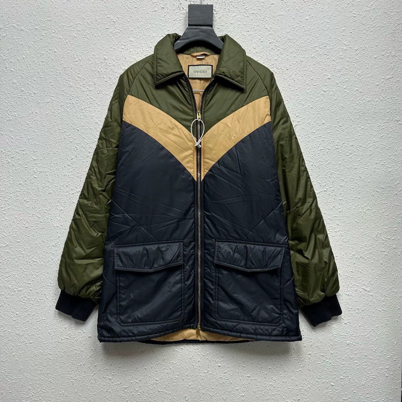 Gucci gucci side sleeve zip cotton jacket Size US L / EU 52-54 / 3 - 1 Thumbnail