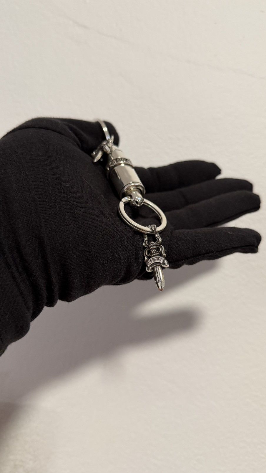 Chrome Hearts Chrome Hearts Valet Keychain Double Dagger Size ONE SIZE - 5 Thumbnail