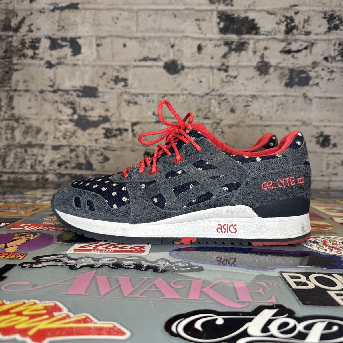 Asics × Bait Asics Bait x Gel-Lyte III 3 Nippon Blues Sz 10 No Box Size US 10 / EU 43 - 1 Thumbnail