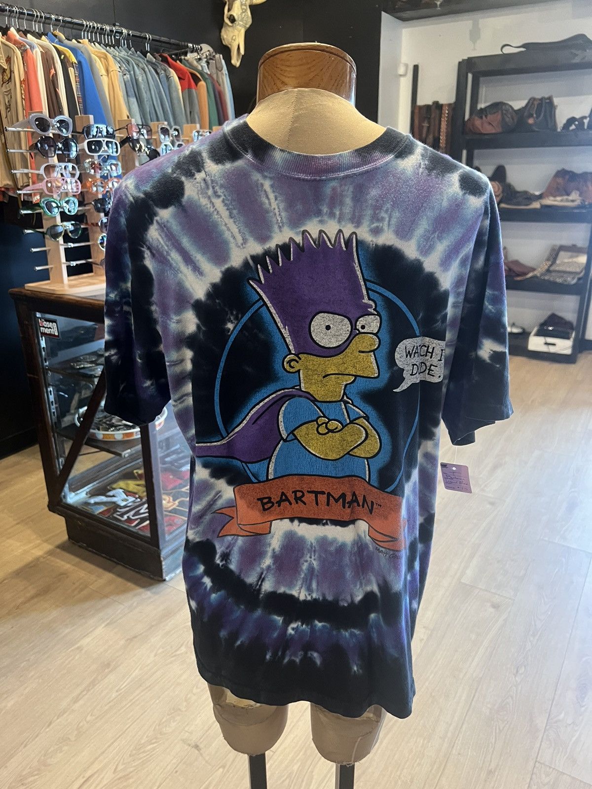 Liquid Blue × Vintage Vintage Liquid Blue Bart Simpson Tee Size US M / EU 48-50 / 2 - 1 Thumbnail