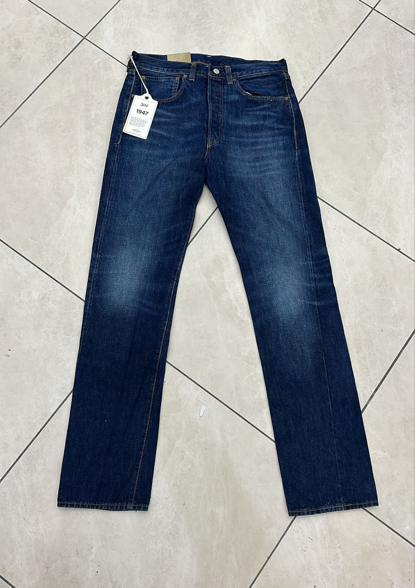 Levi's Vintage Clothing LVC Levi's Vintage Clothing 1947 501XX BigE Selvedge Jeans Size US 32 / EU 48 - 1 Thumbnail