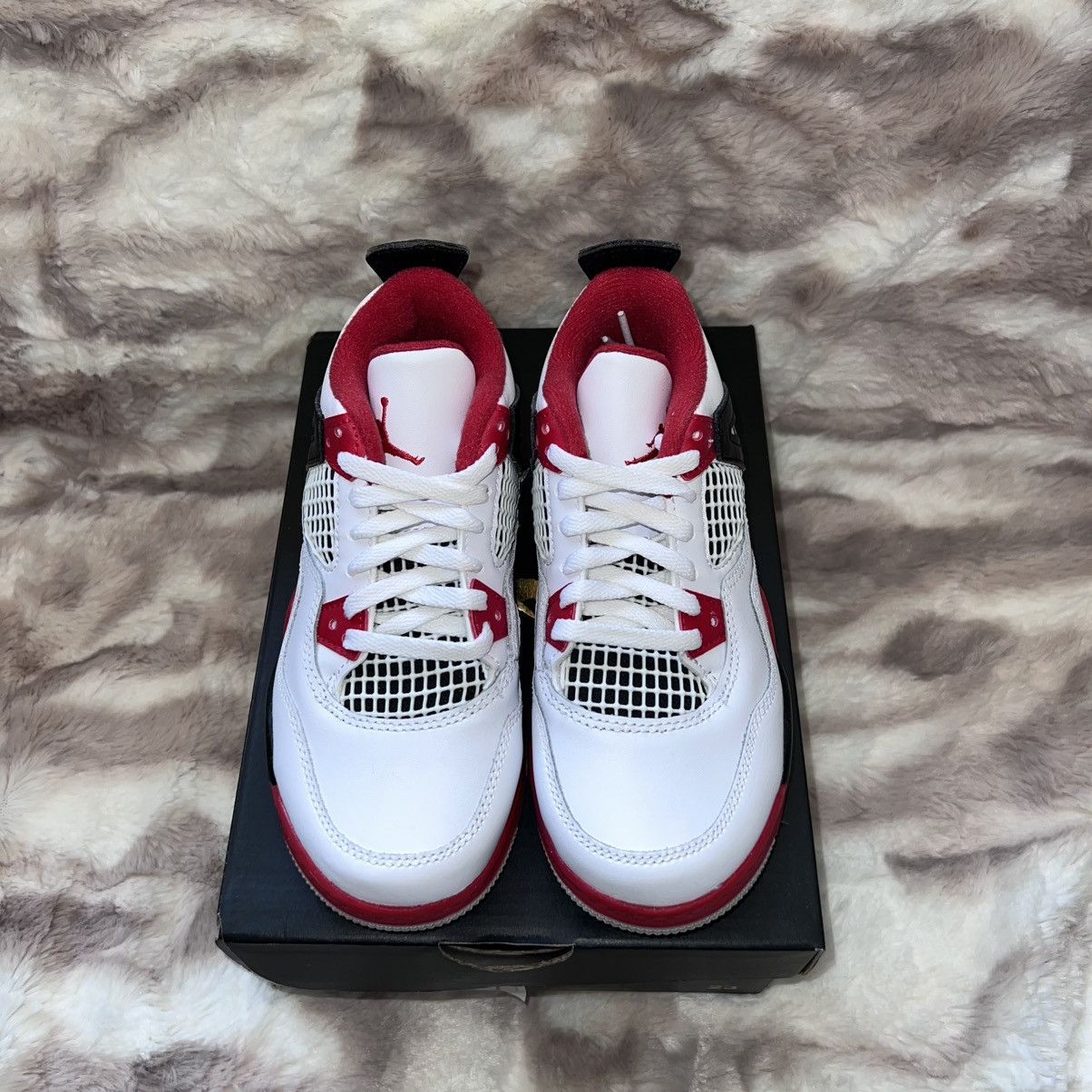 Jordan Brand JORDAN 4 RETRO FIRE RED (2020) (PS) Size US 5 / EU 37 - 2 Thumbnail