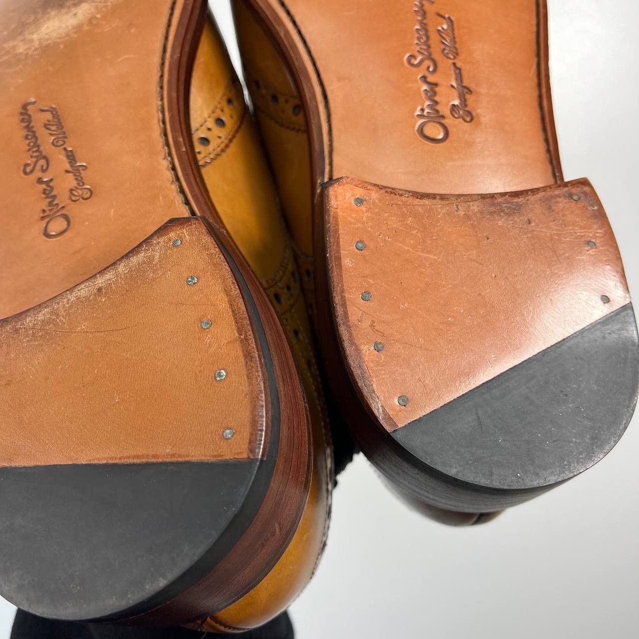 Oliver Sweeney Oliver Sweeney Serpentine Brogue Leather Oxford Size 44 Size US 10 / EU 43 - 12 Thumbnail