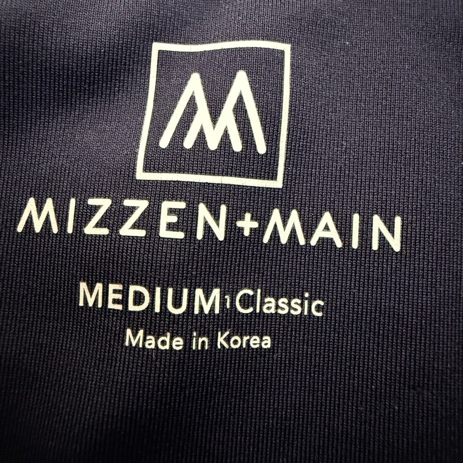 Mizzen+Main Mizzen + Main Mens Medium Classic Polo Shirt Blue Golf Work Size US M / EU 48-50 / 2 - 2 Thumbnail