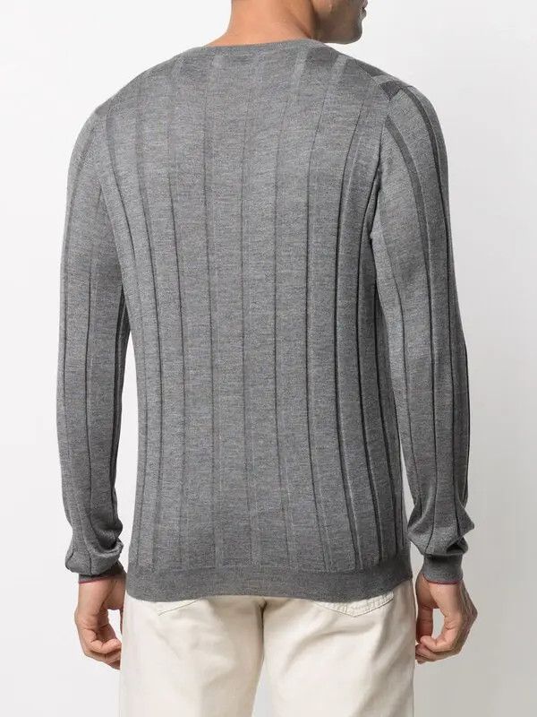 Brunello Cucinelli o1y0526 Crewneck Sweater in Gray Size US S / EU 44-46 / 1 - 3 Thumbnail