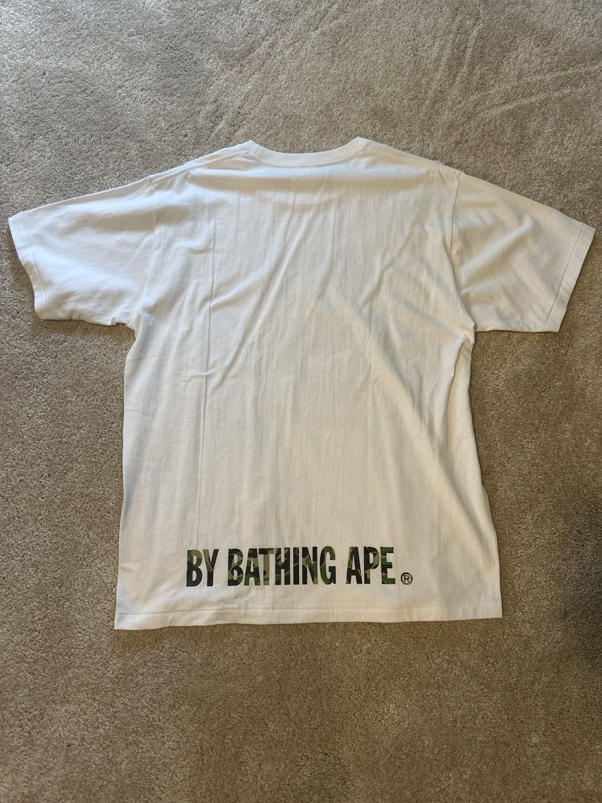 Bape ABC Camo Ape Face Tee Size US L / EU 52-54 / 3 - 2 Thumbnail